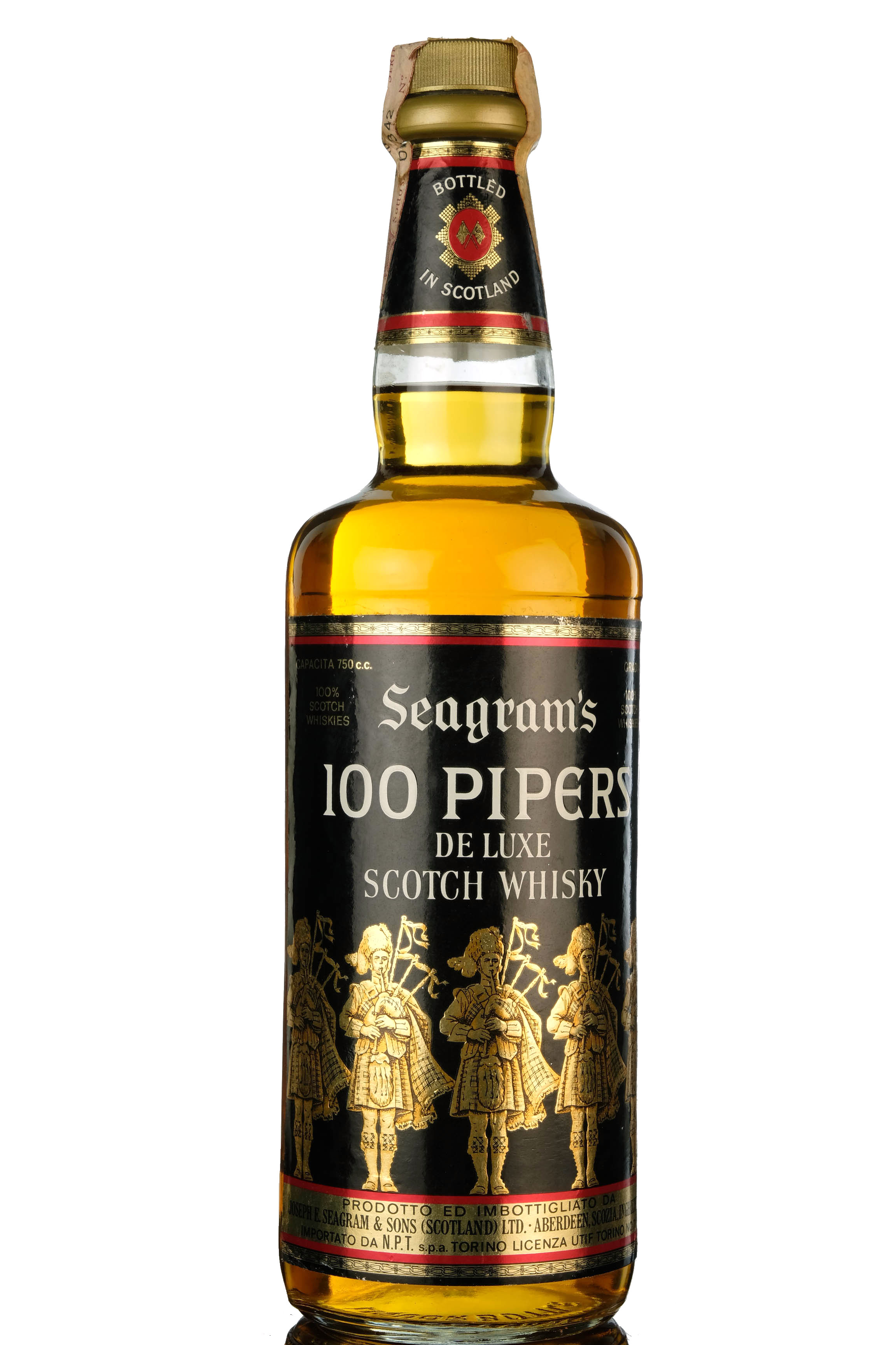 Seagrams 100 Pipers - 1980s