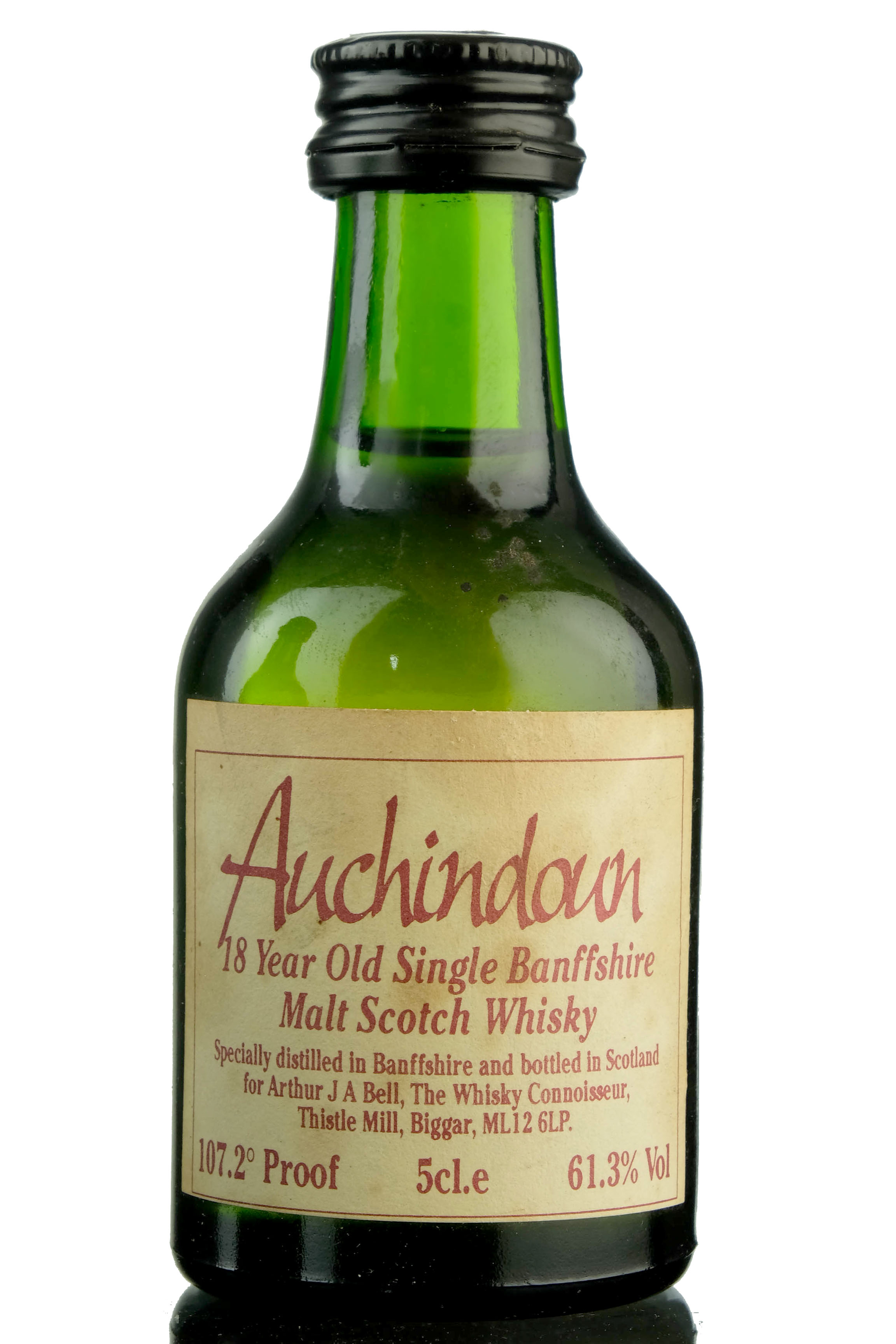 Auchindown (Mortlach) 18 Year Old - Whisky Connoisseur Miniature