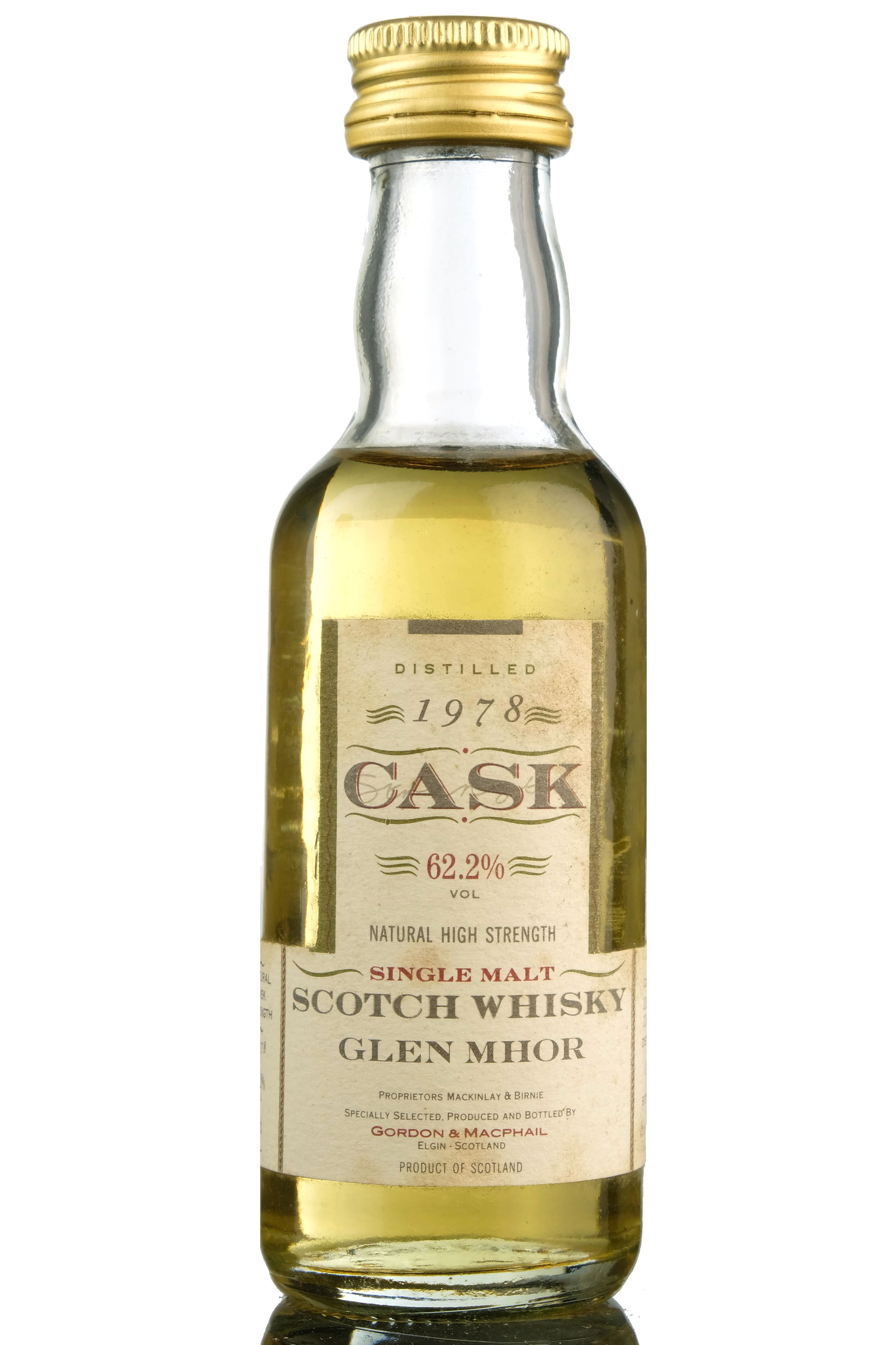 Glen Mhor 1978-1993 - Cask Strength - Gordon & MacPhail Miniature