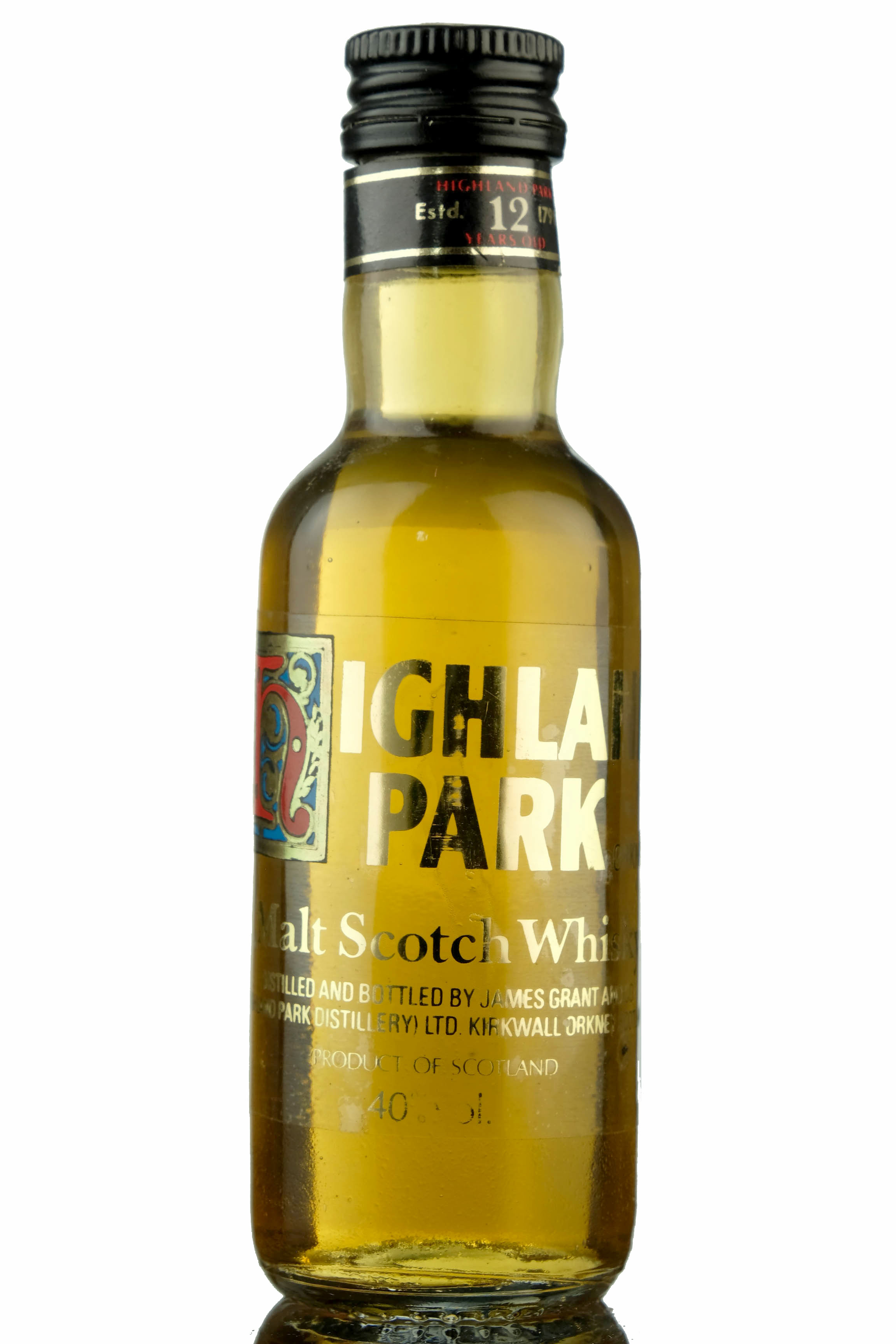 Highland Park 12 Year Old Miniature