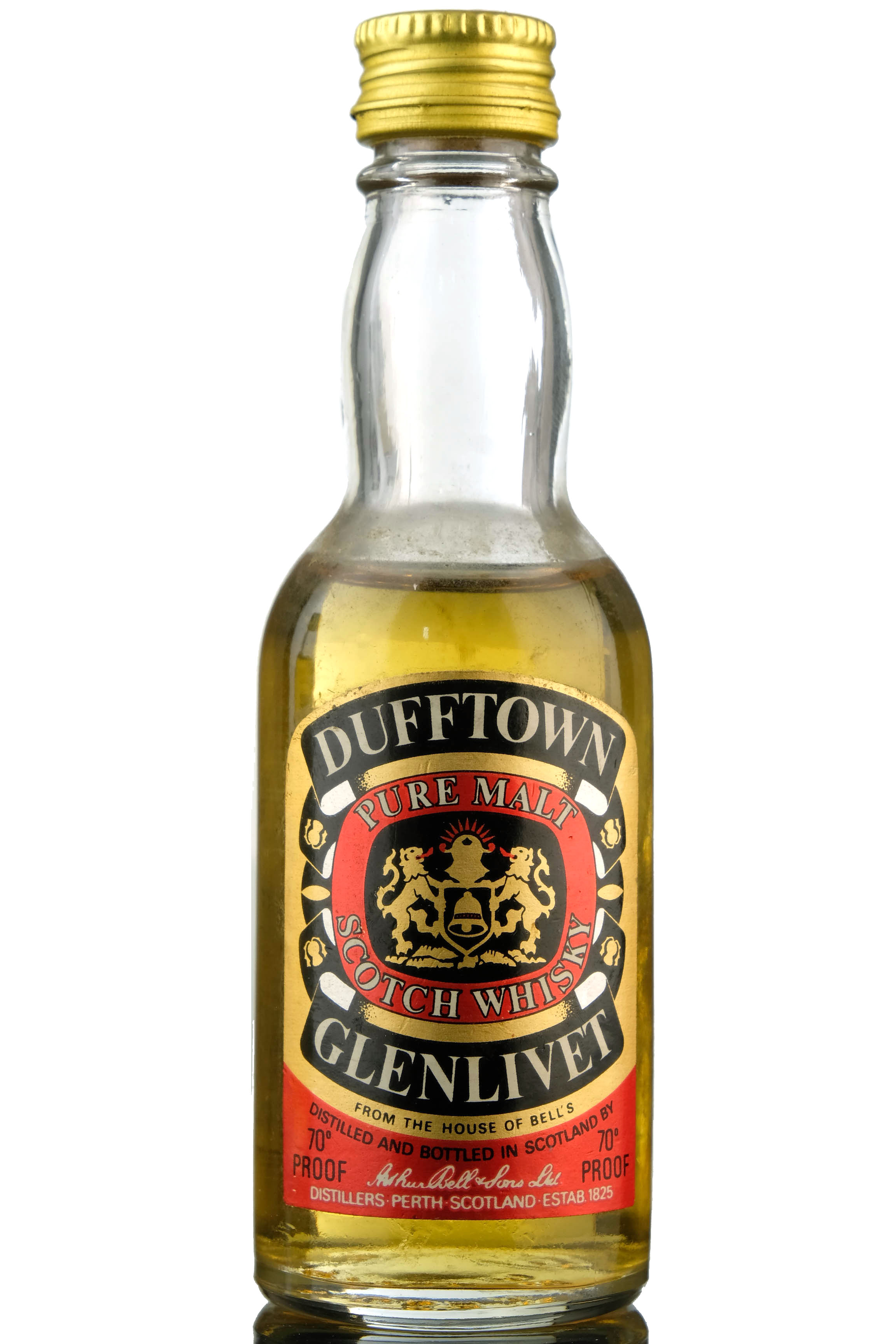 Dufftown-Glenlivet 8 Year Old Miniature