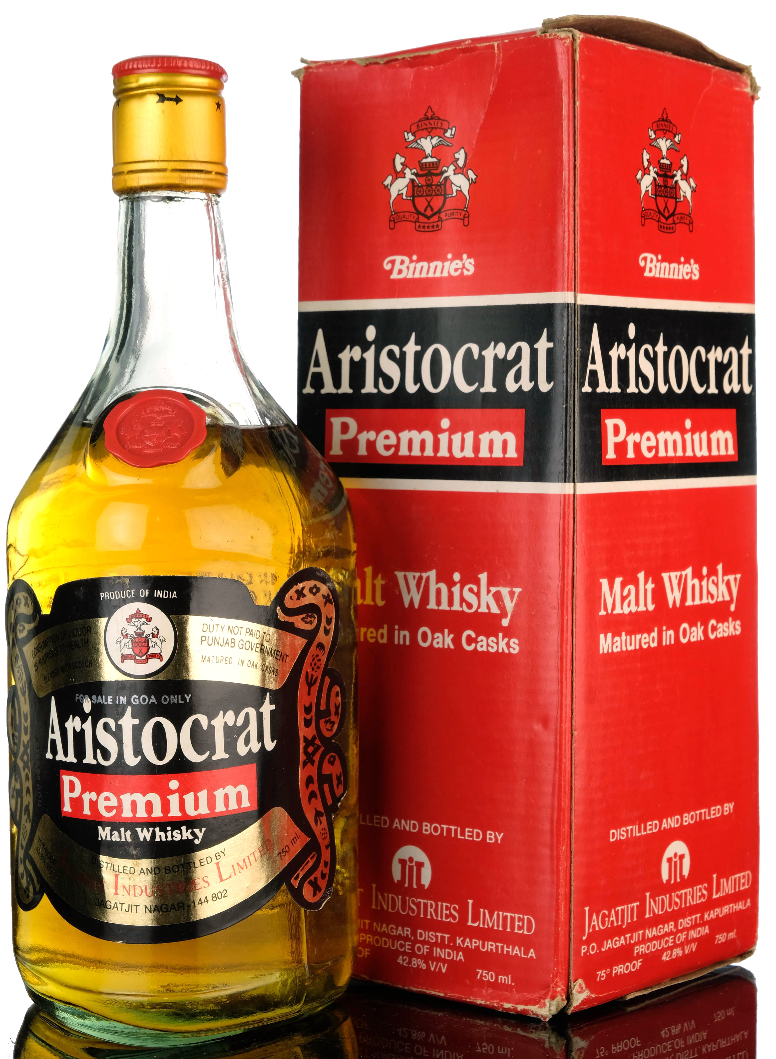 Aristocrat Indian Whisky