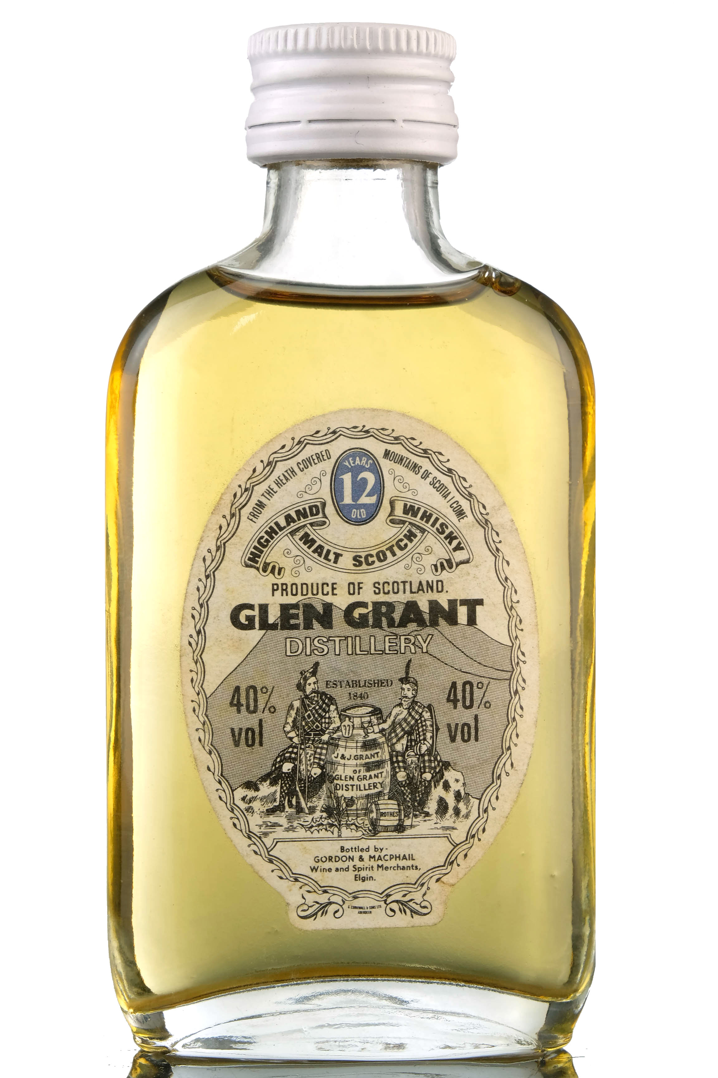 Glen Grant 12 Year Old Miniature