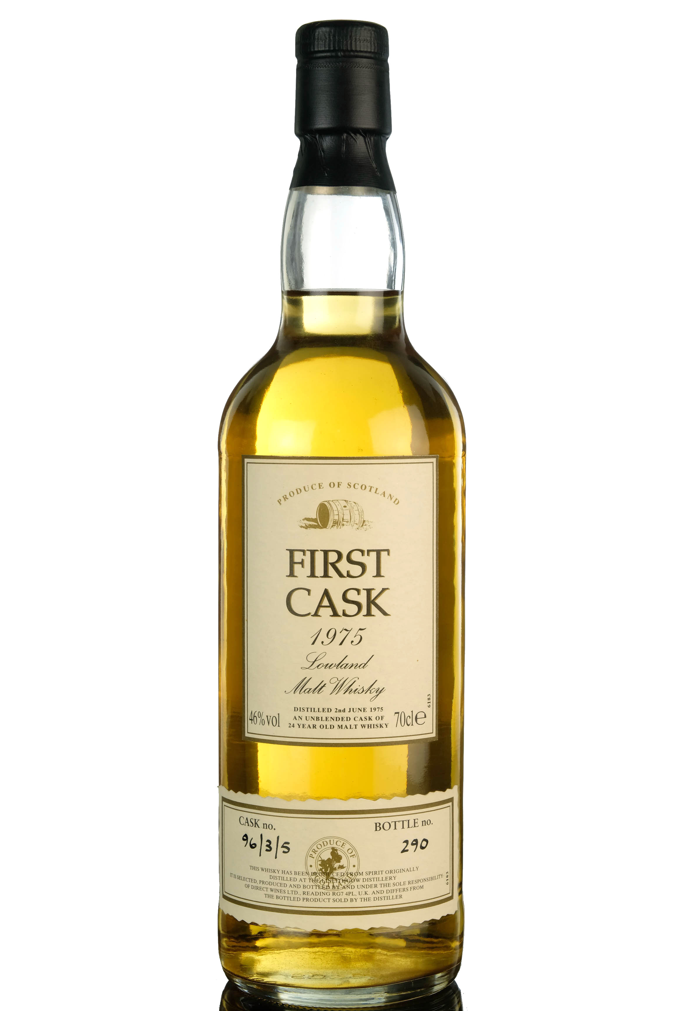 Linlithgow 1975 - 24 Year Old - First Cask 96/3/5