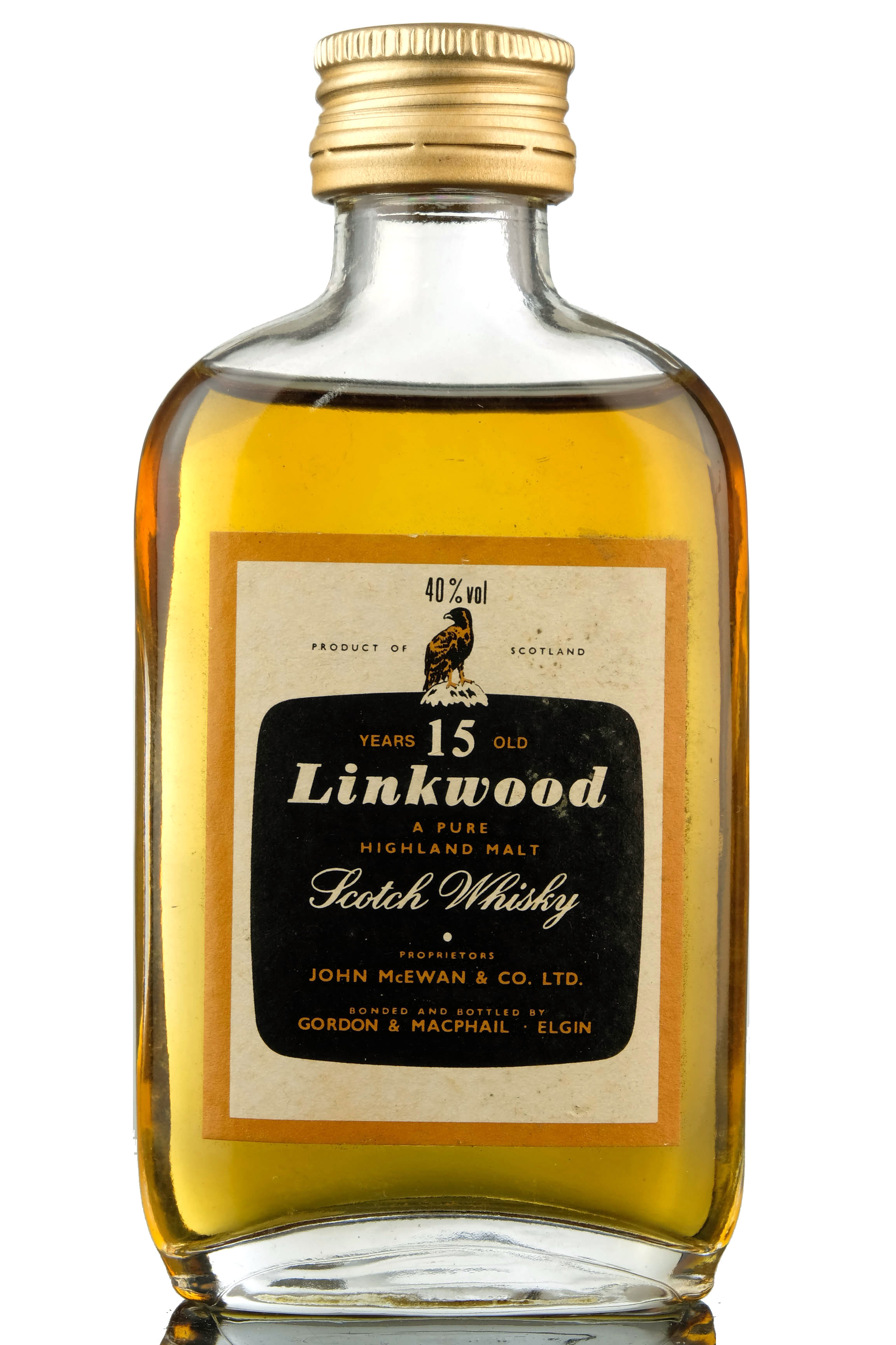 Linkwood 15 Year Old - Gordon & MacPhail Miniature