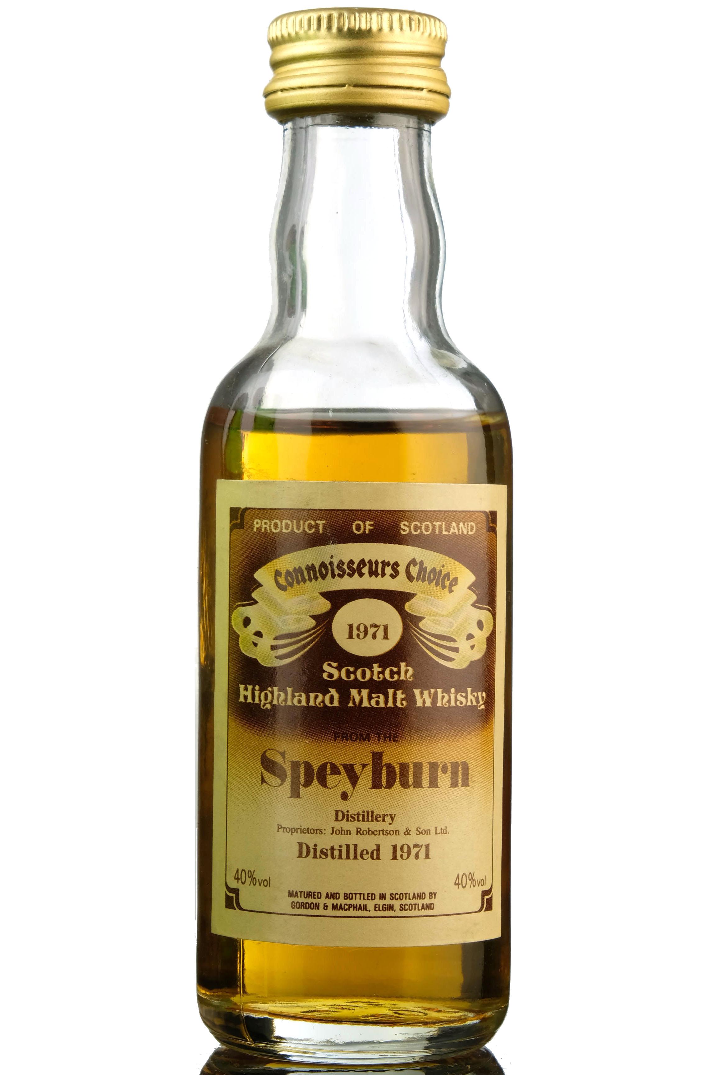 Speyburn 1971 - Connoisseurs Choice Miniature