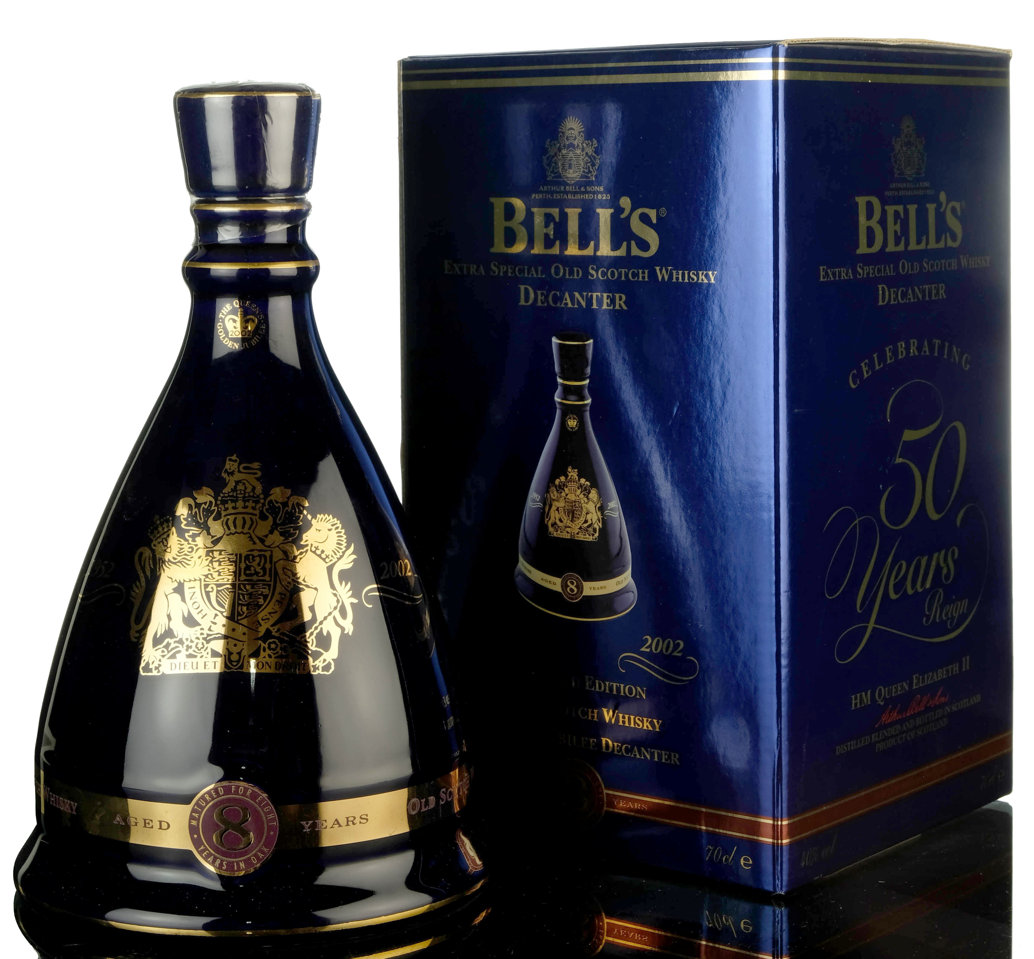 Bells Golden Jubilee 50 Years Reign 1952-2002 Of Her Majesty Queen Elizabeth II