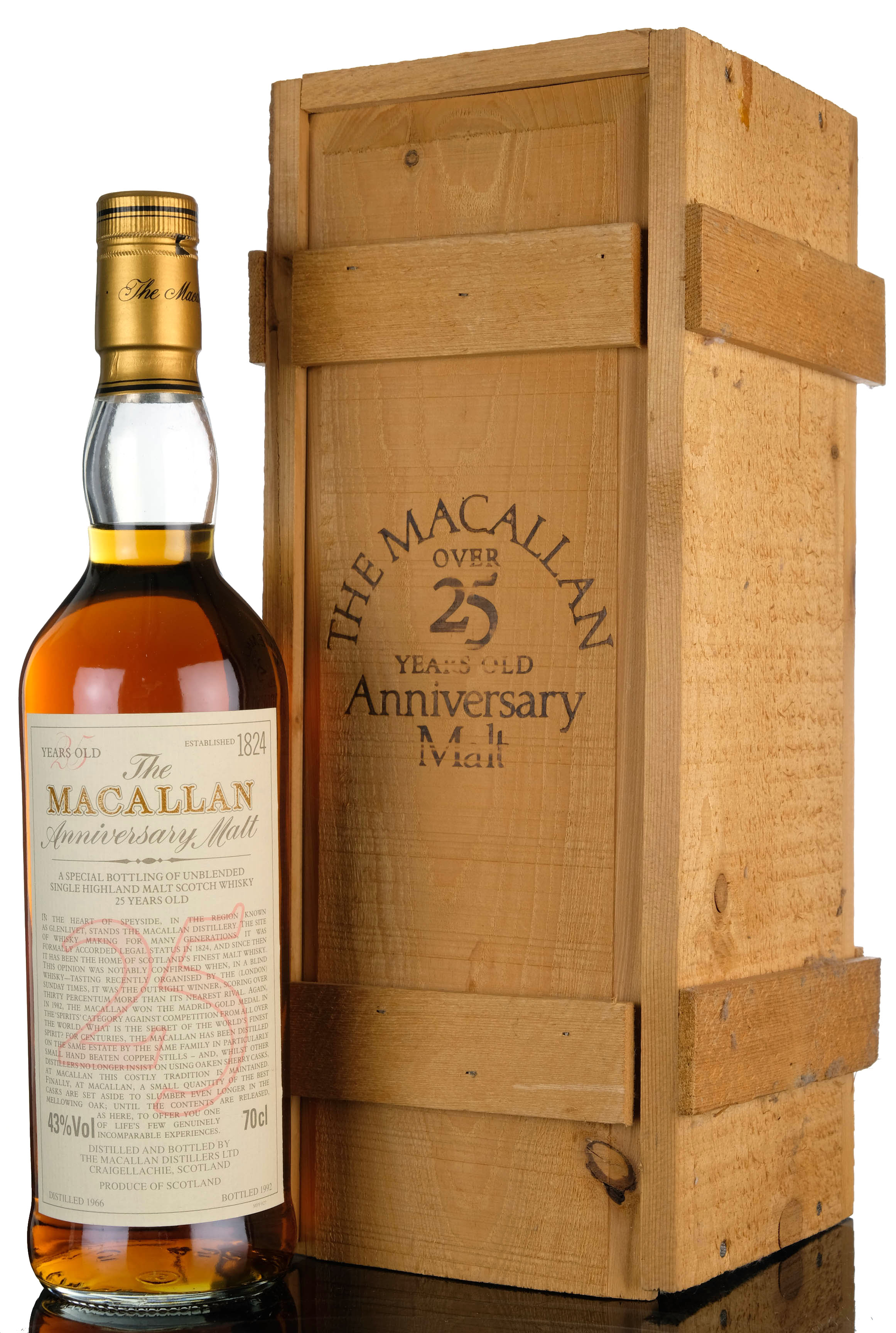 Macallan 1966-1992 - 25 Year Old - Anniversary Malt