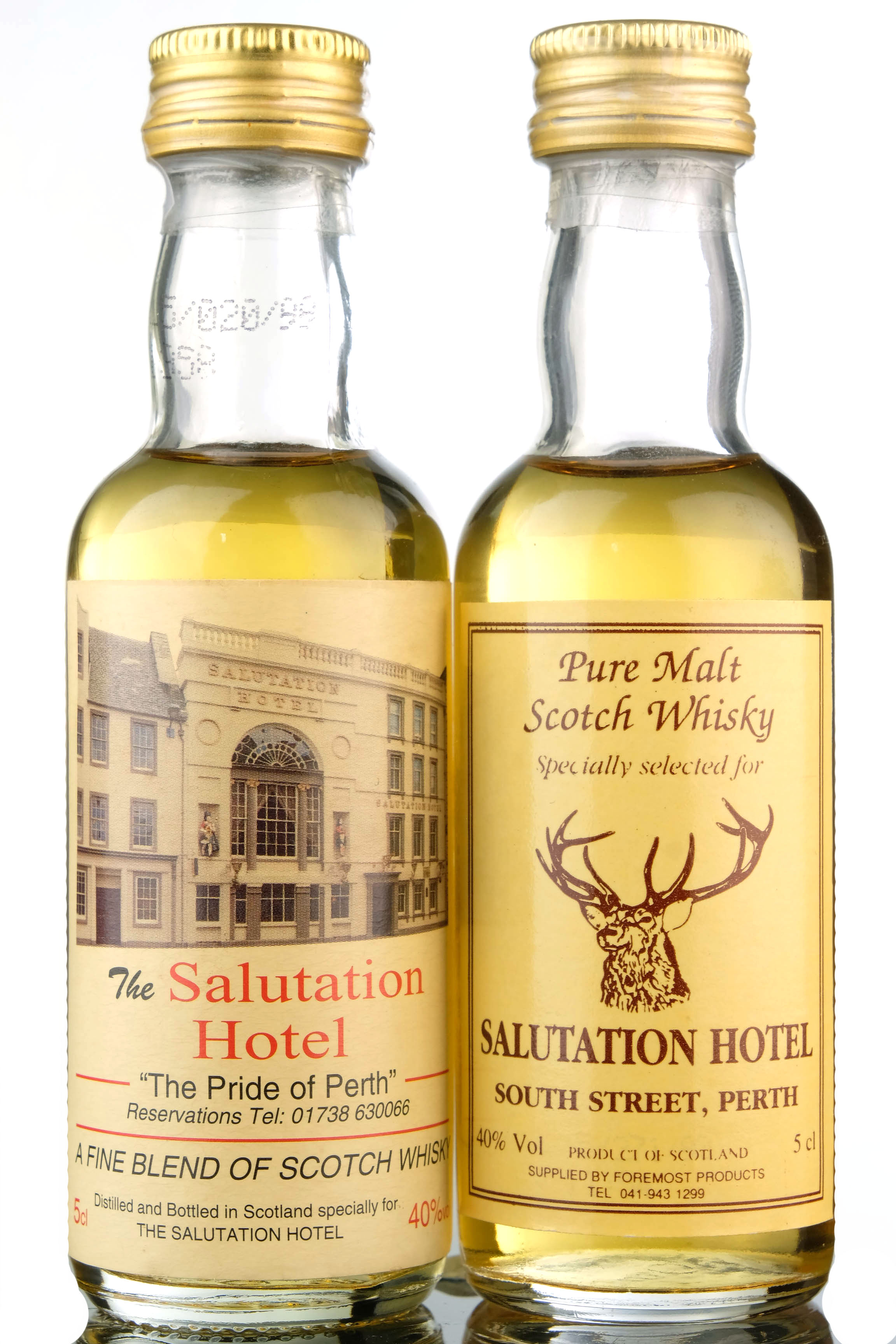 2 x Salutation Hotel Miniatures