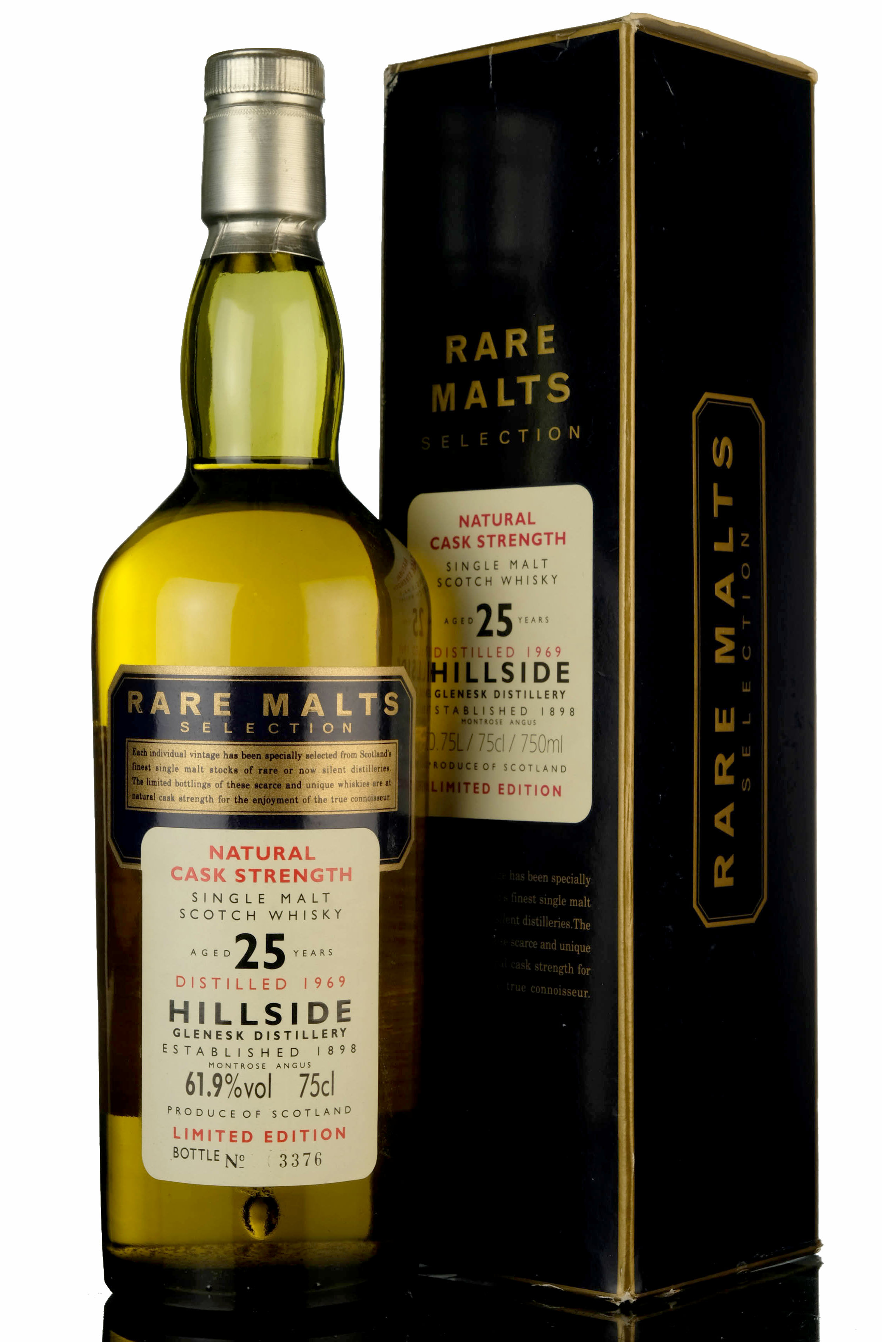 Hillside 1969 - 25 Year Old - Rare Malts 61.9%