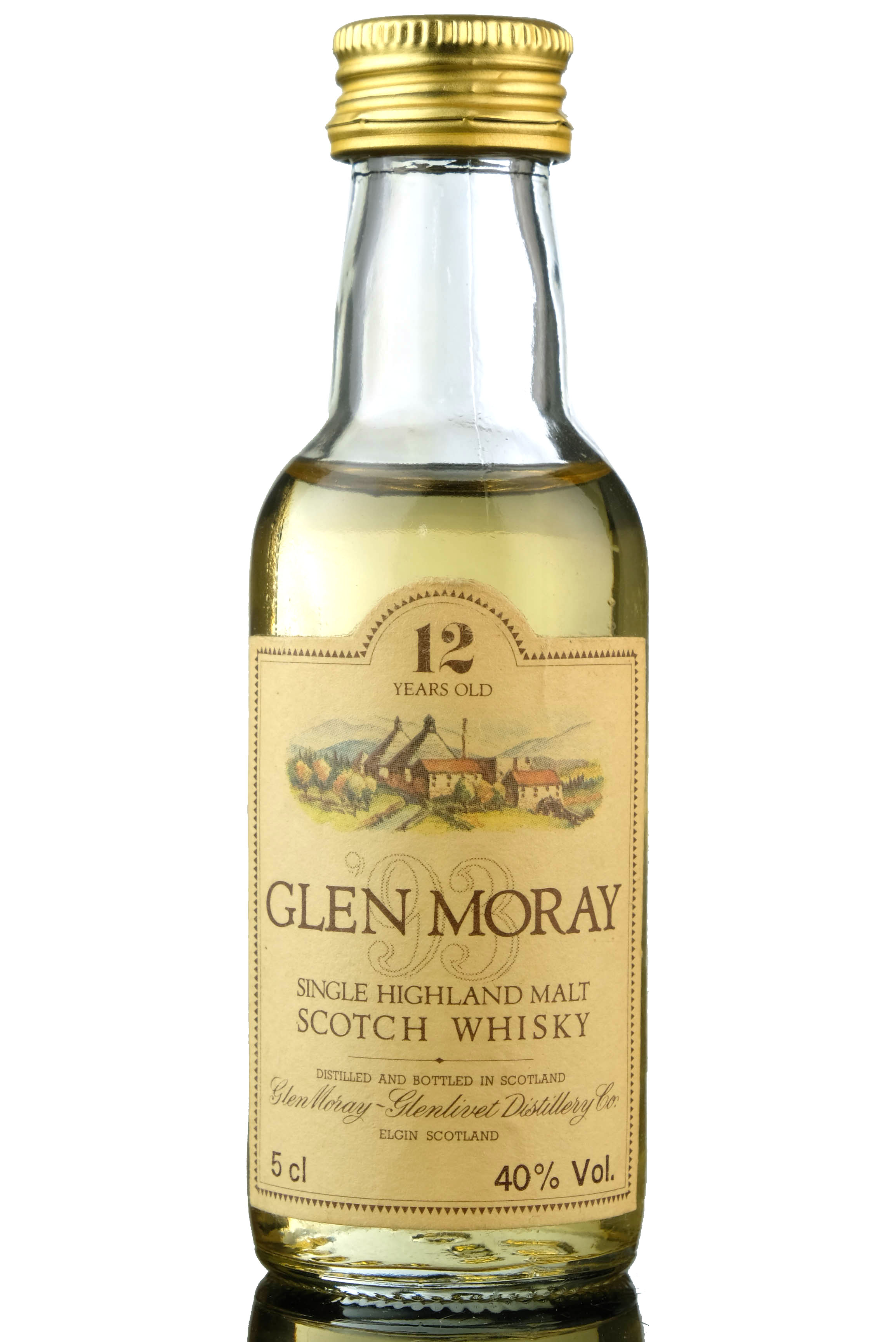 Glen Moray 12 Year Old Miniature