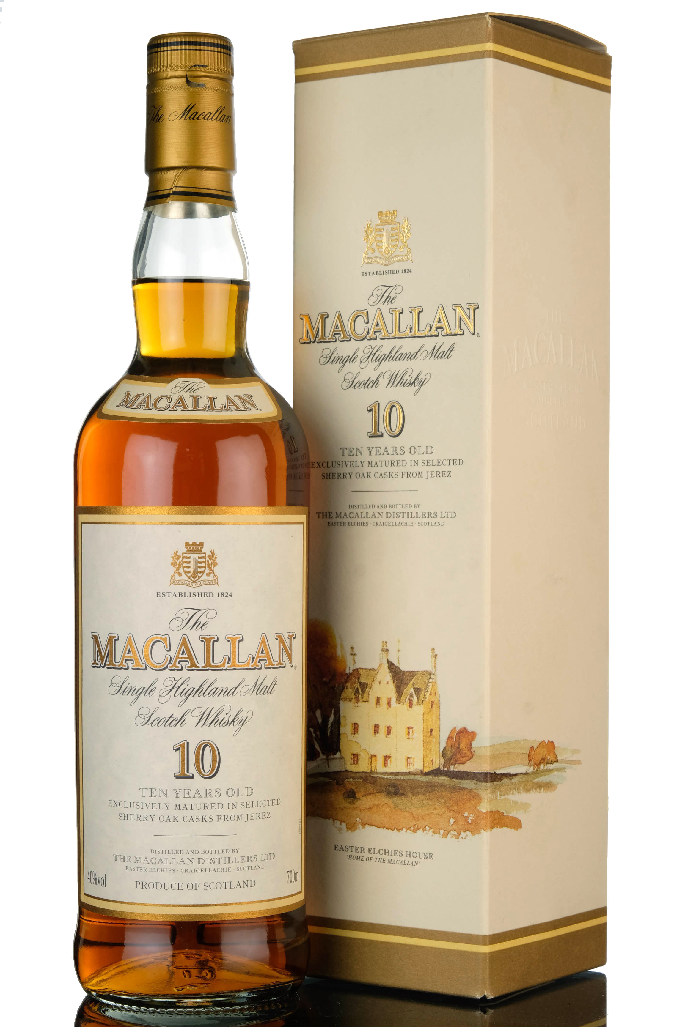 Macallan 10 Year Old - Sherry Casks - Early 2000s