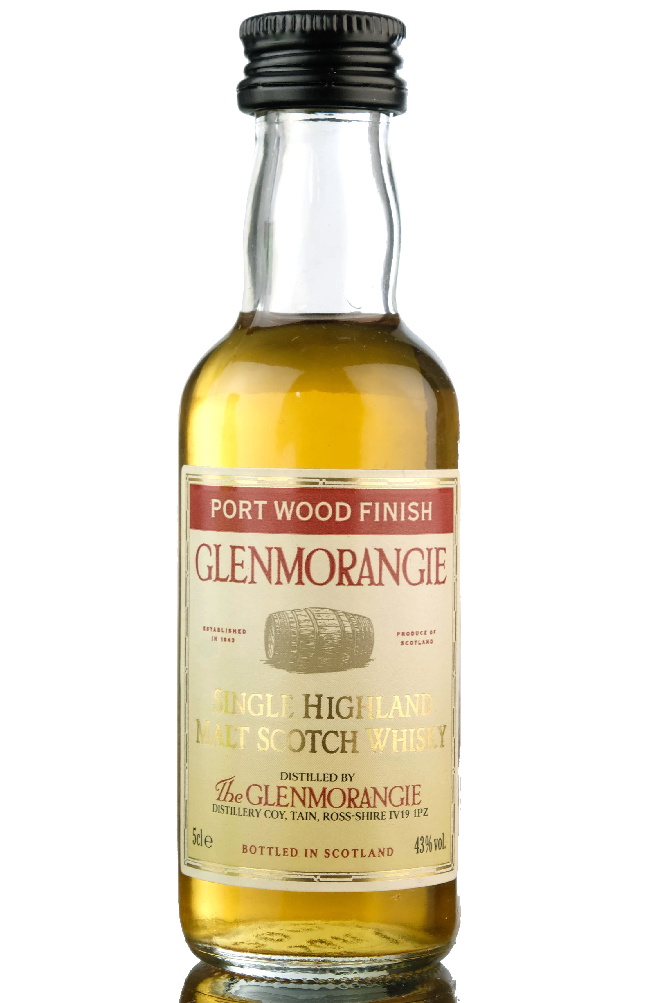 Glenmorangie Port Wood Finish Miniature