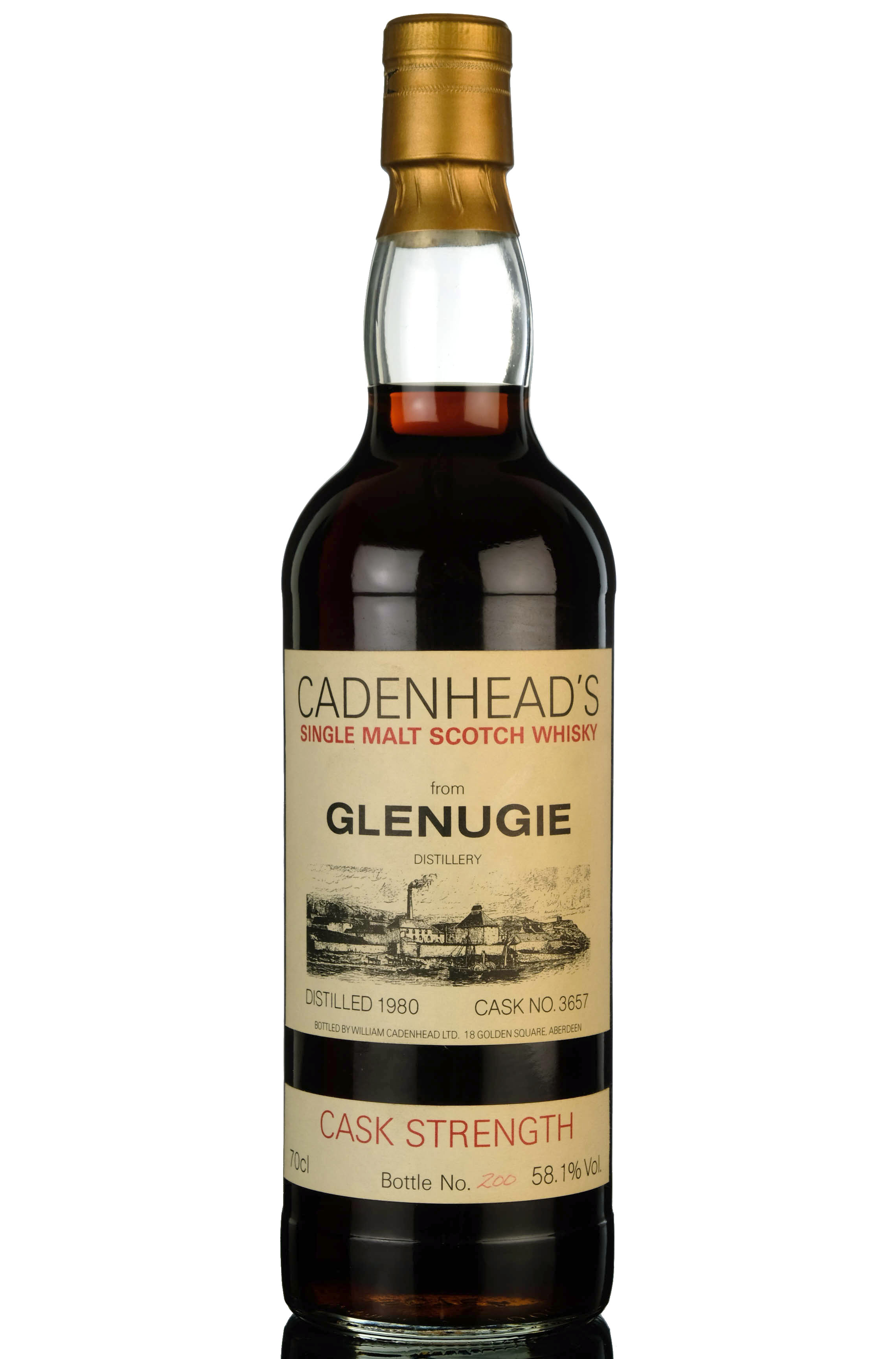 Glenugie 1980 - Cadenheads Cask Strength 3657