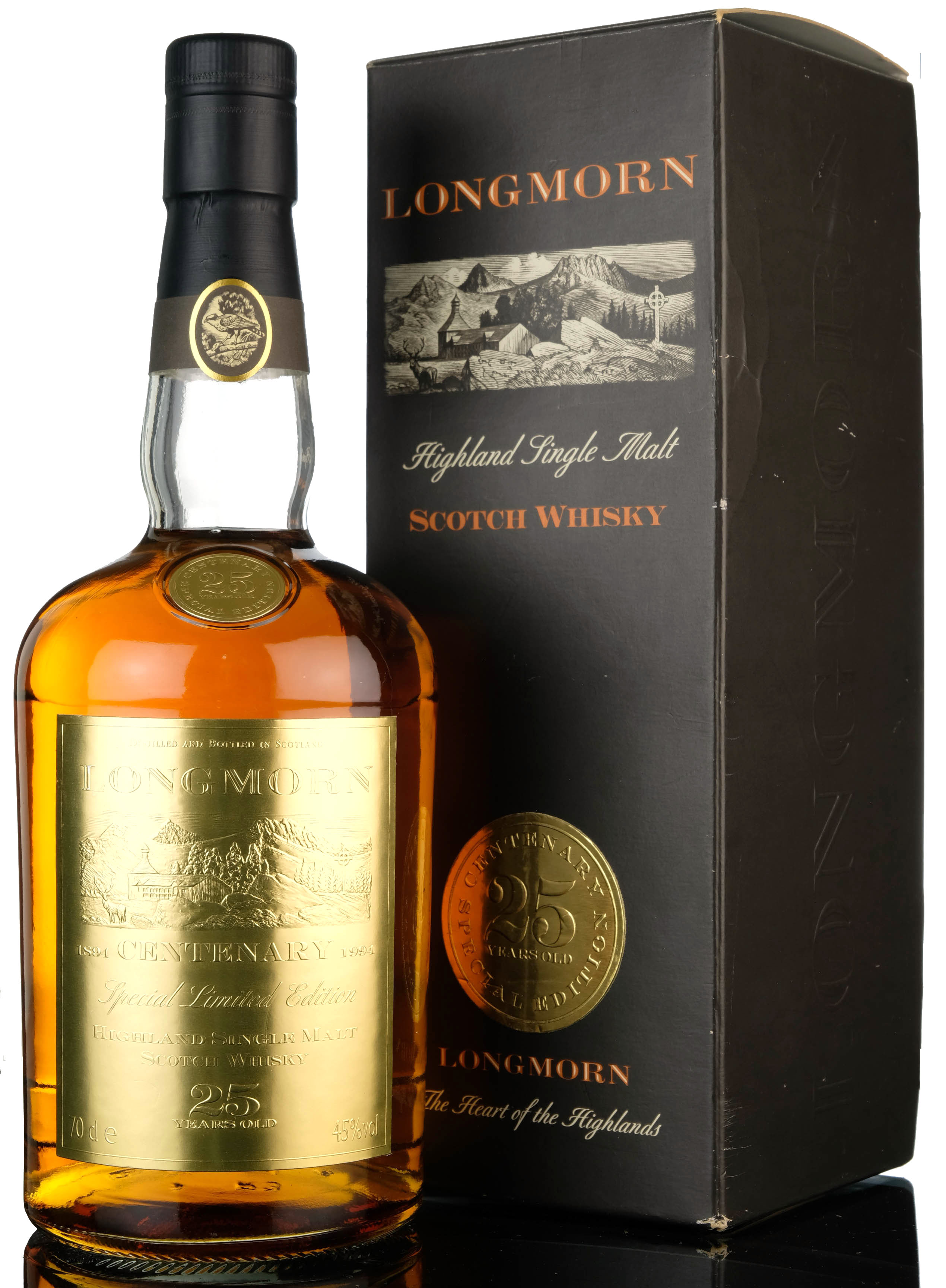 Longmorn 25 Year Old - Centenary 1894-1994 - 1994 Release