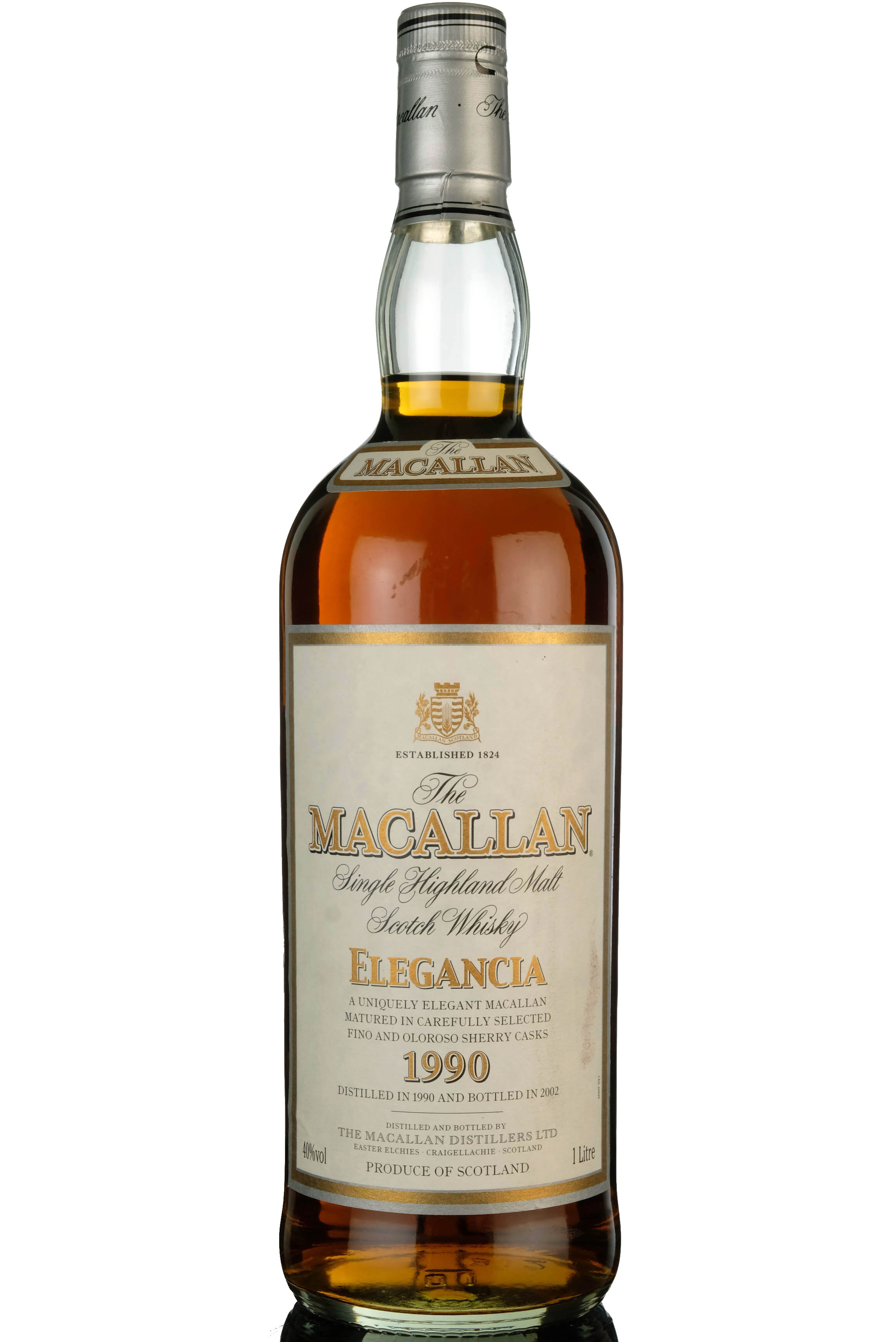 Macallan 1990-2002 - Elegancia - 1 Litre