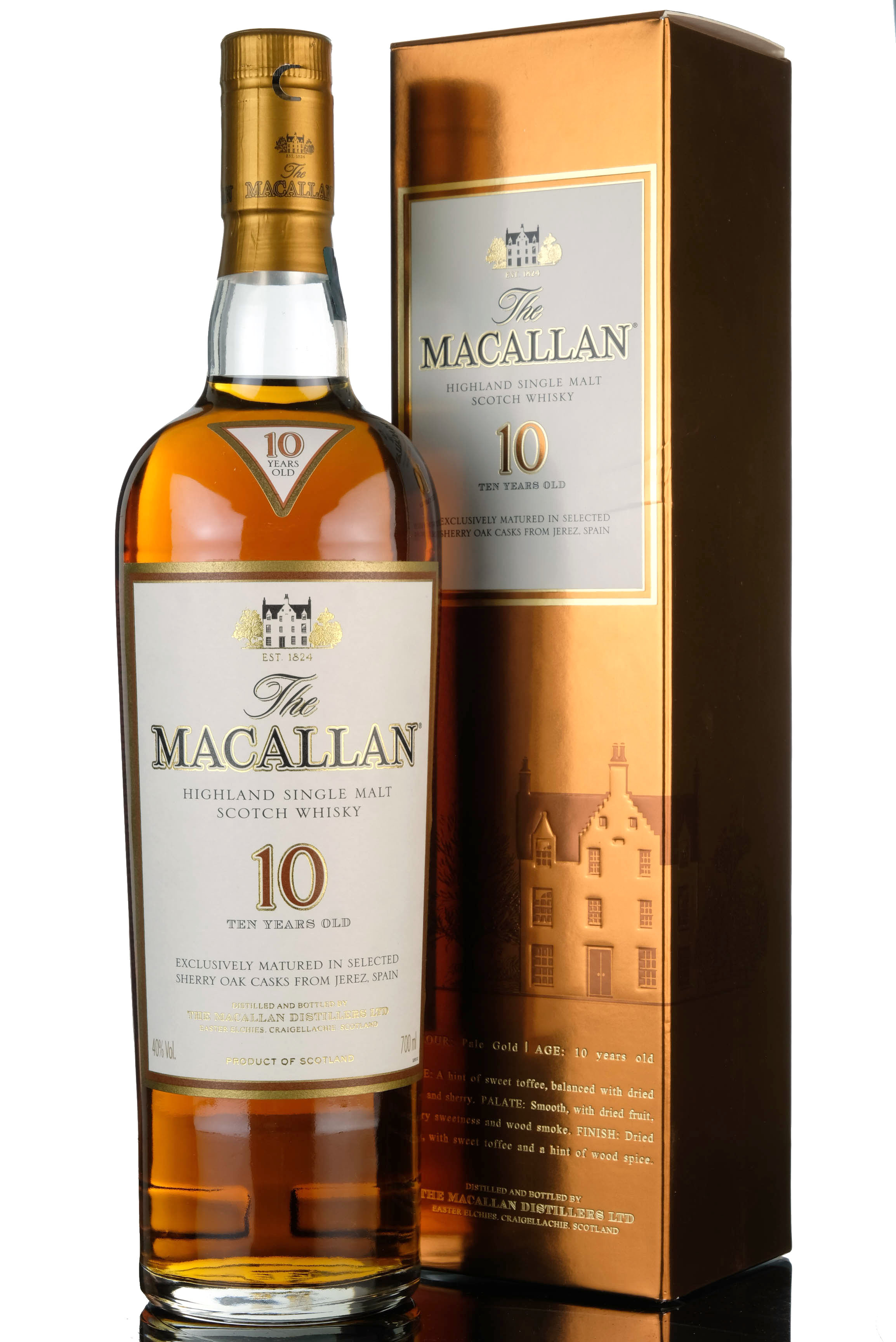 Macallan 10 Year Old - Sherry Casks - Mid 2000s