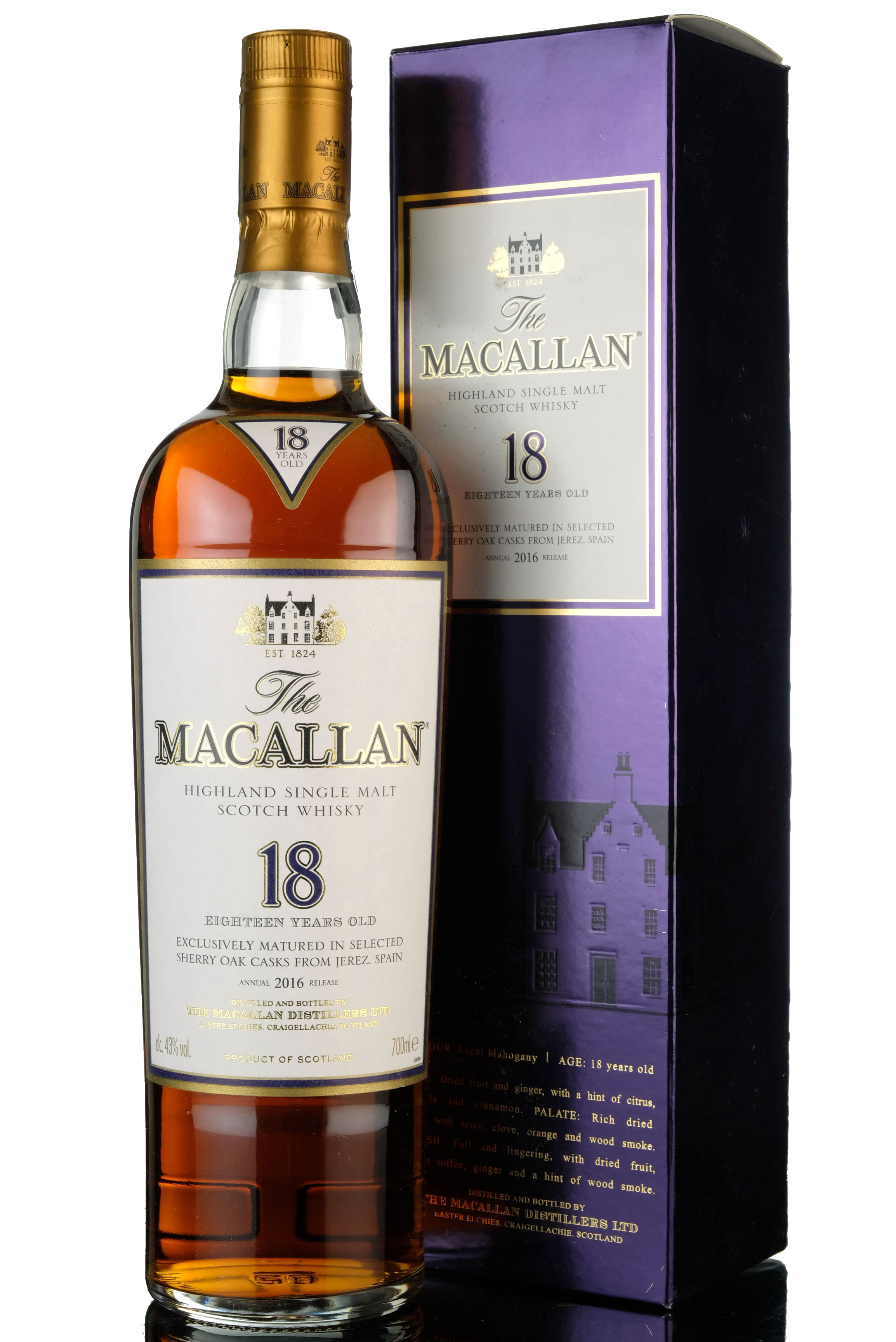 Macallan 18 Year Old - 2016 Release