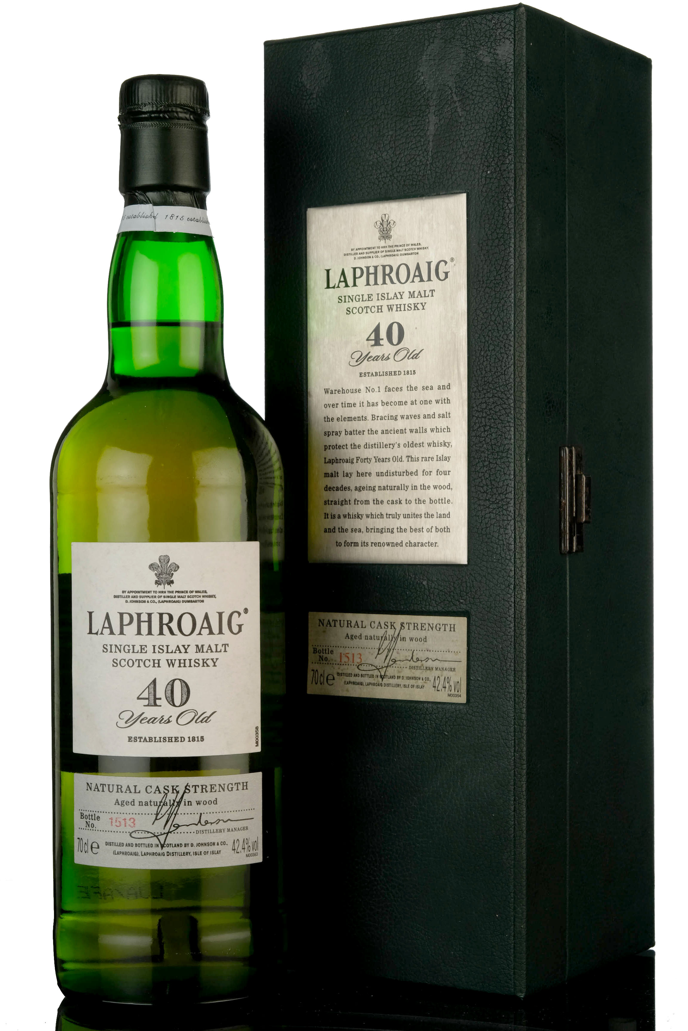 Laphroaig 1960 - 40 Year Old - Oddbins