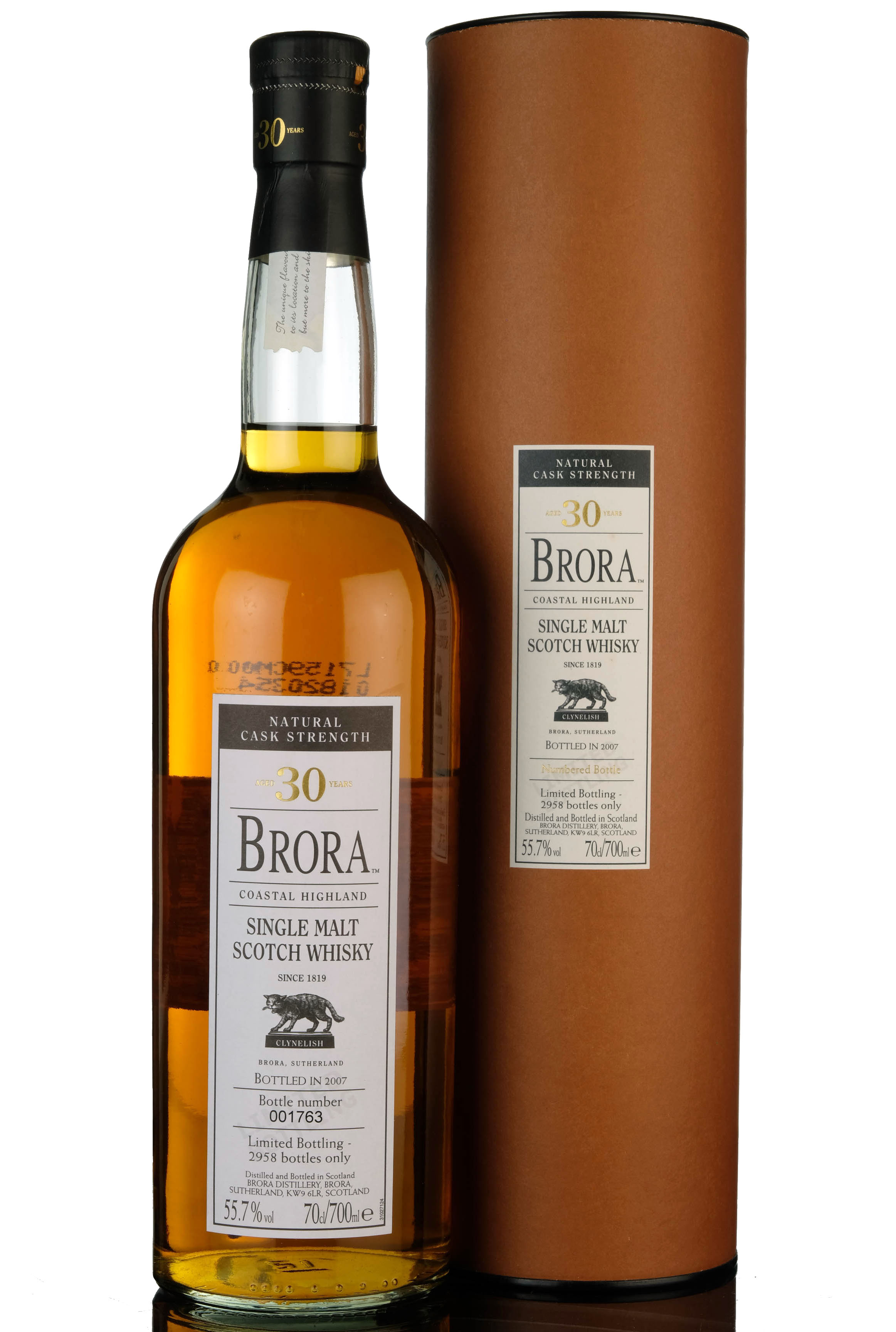 Brora 30 Year Old - Bottled 2007