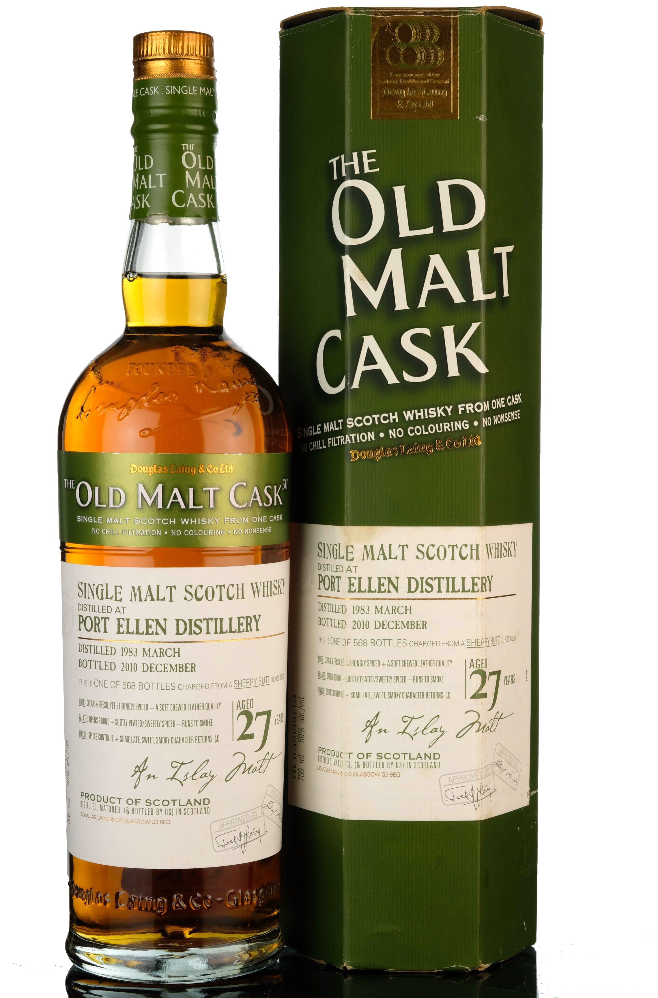 Port Ellen 1983-2010 - 27 Year Old - Douglas Laing - Old Malt Cask