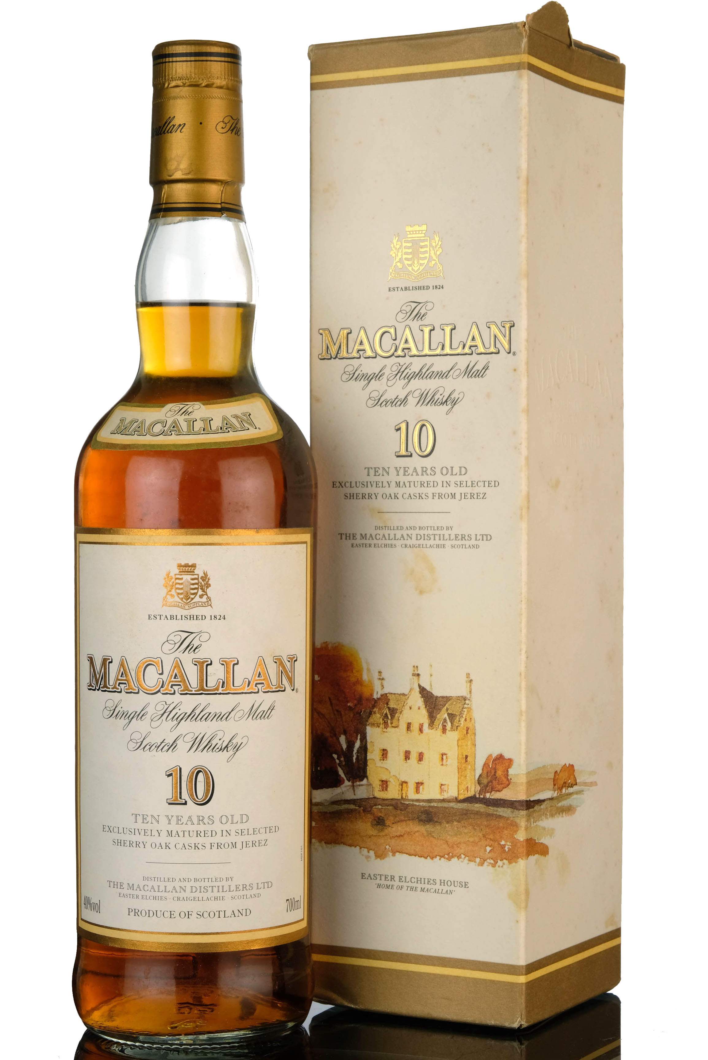 Macallan 10 Year Old - Sherry Casks - Early 2000s