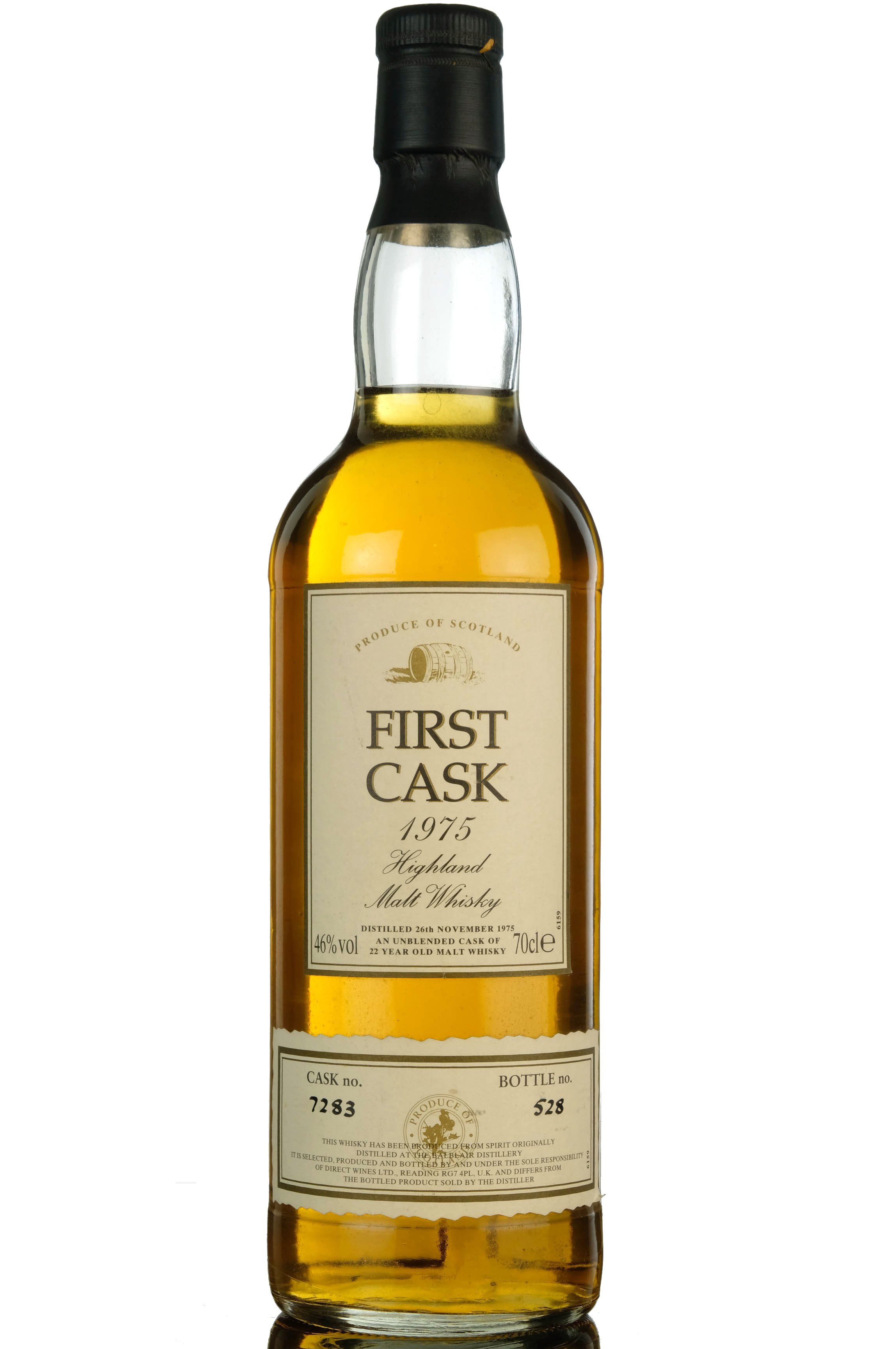 Balblair 1975 - 22 Year Old - First Cask 7283