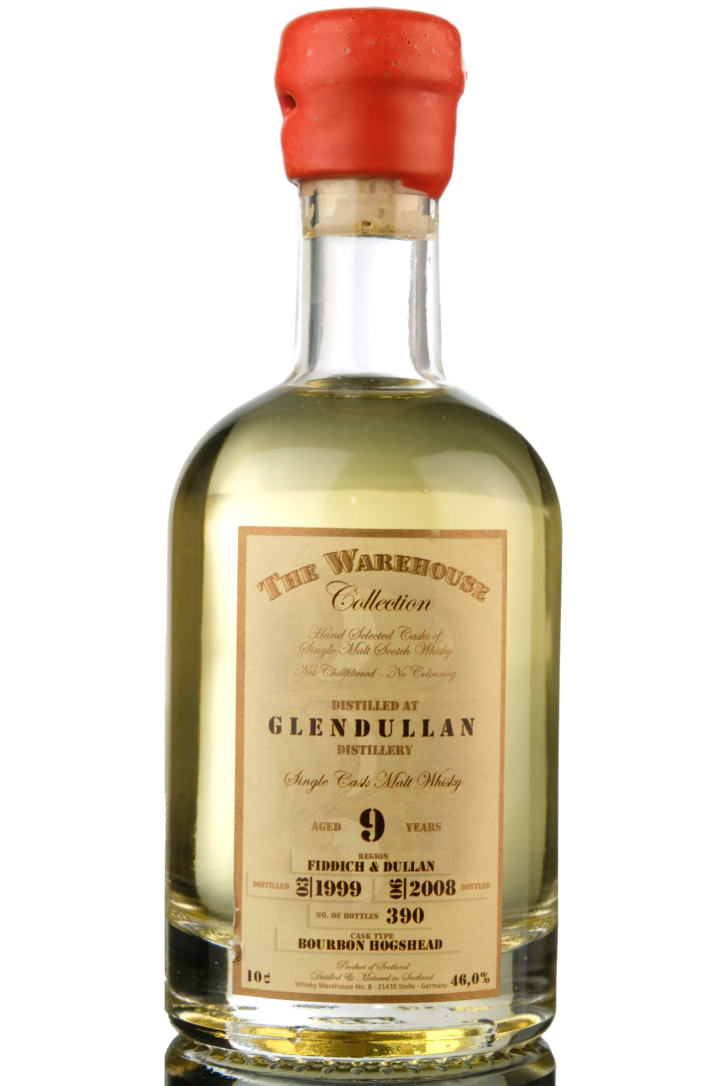Glendullan Warehouse Collection 9 Year Old 10cl