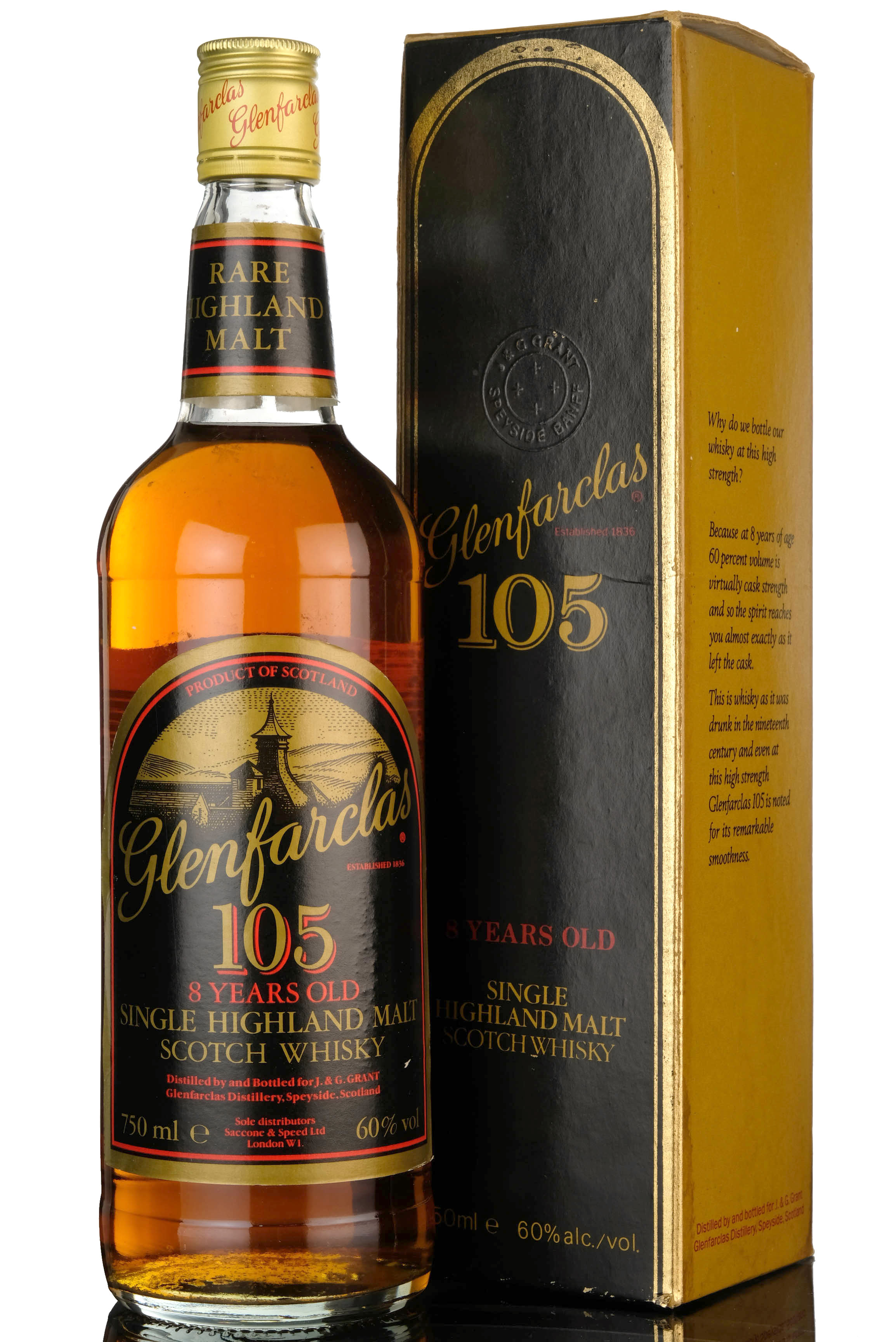 Glenfarclas 8 Year Old - 105 - 1980s