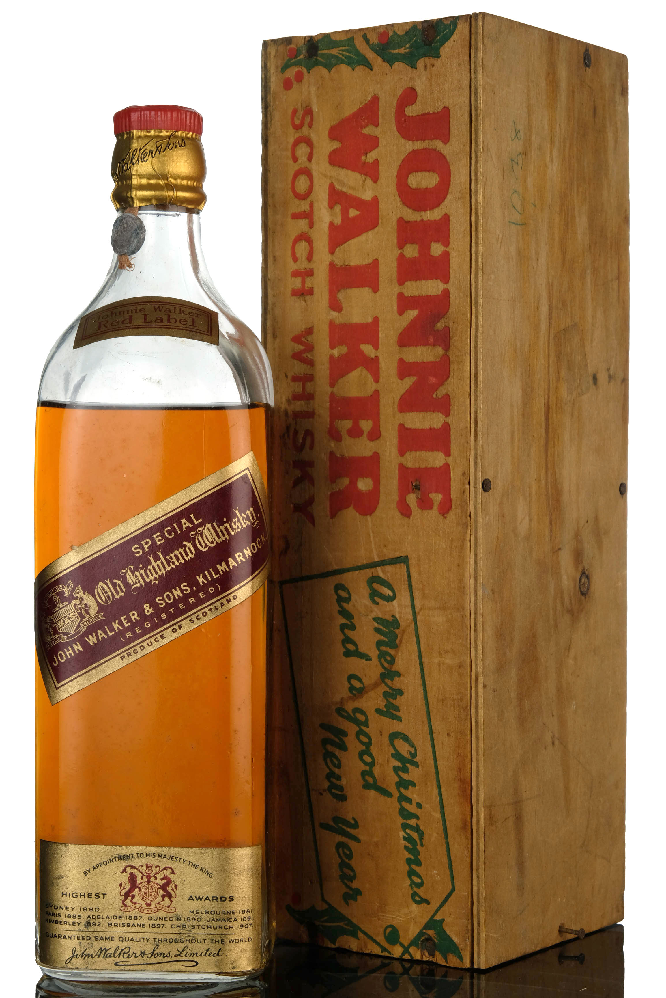Johnnie Walker Red Label - Special Old Highland Whisky - 1930s