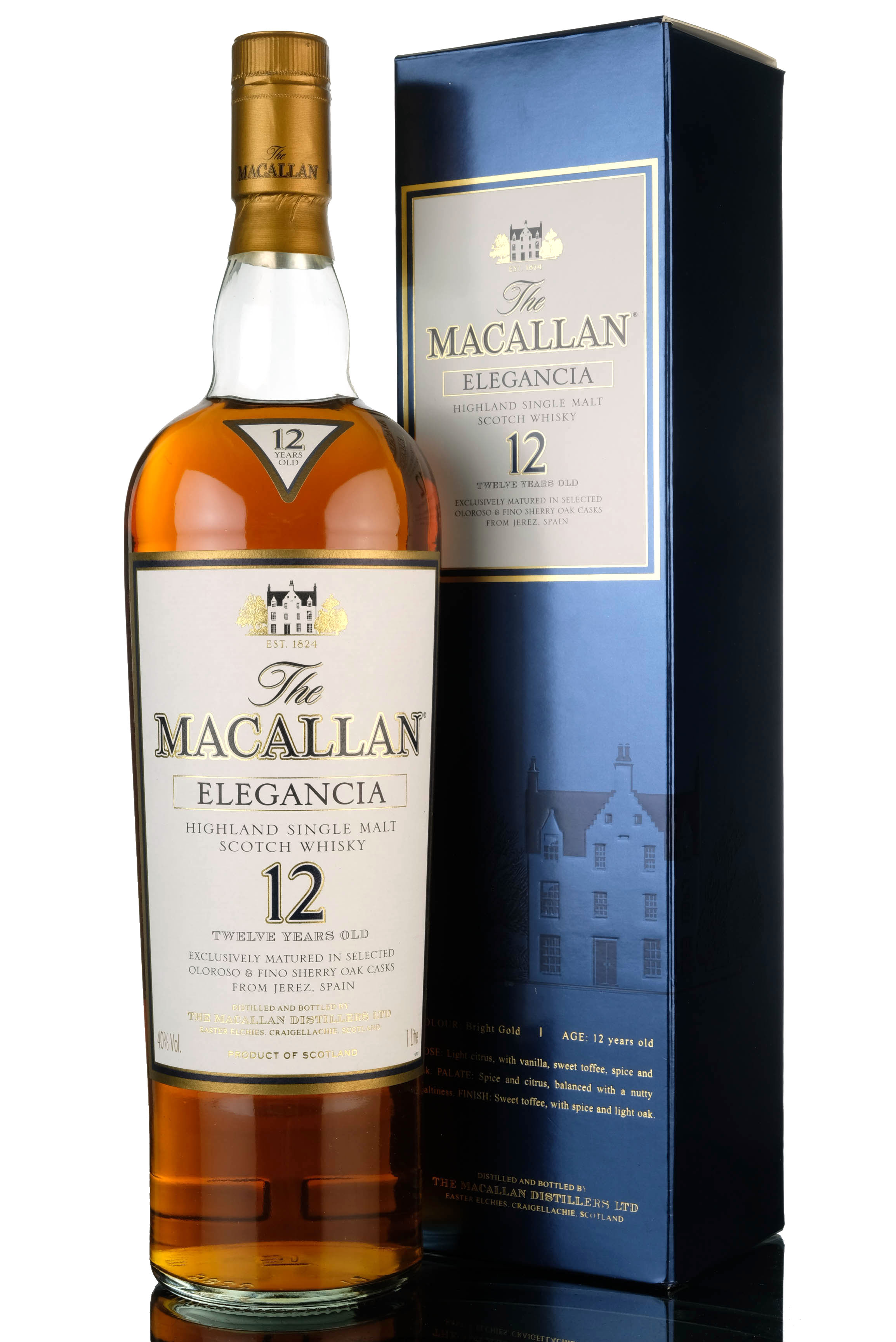 Macallan Elegancia - 12 Year Old - 1 Litre