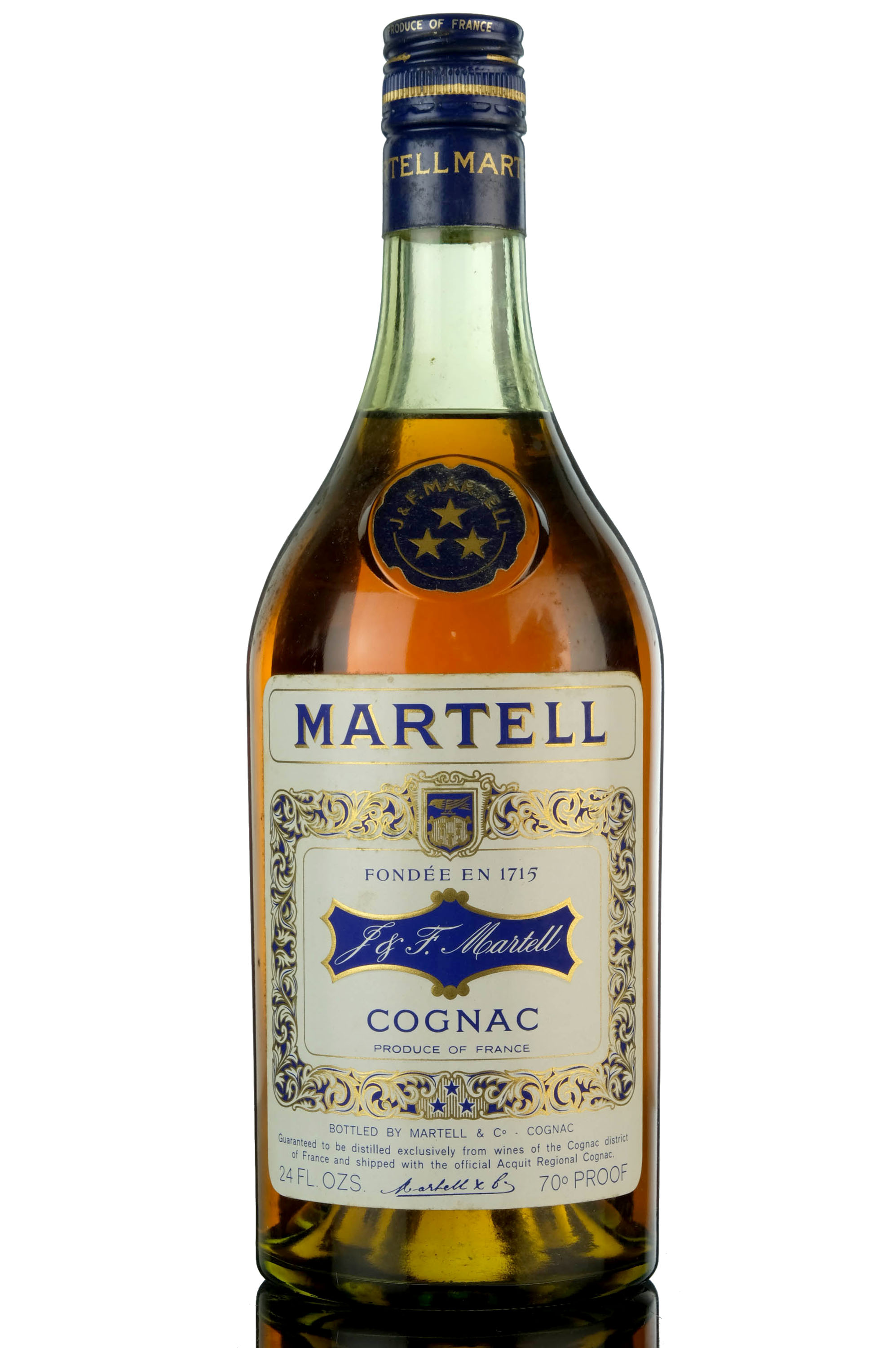 Martell 3 Star Cognac - 1970s