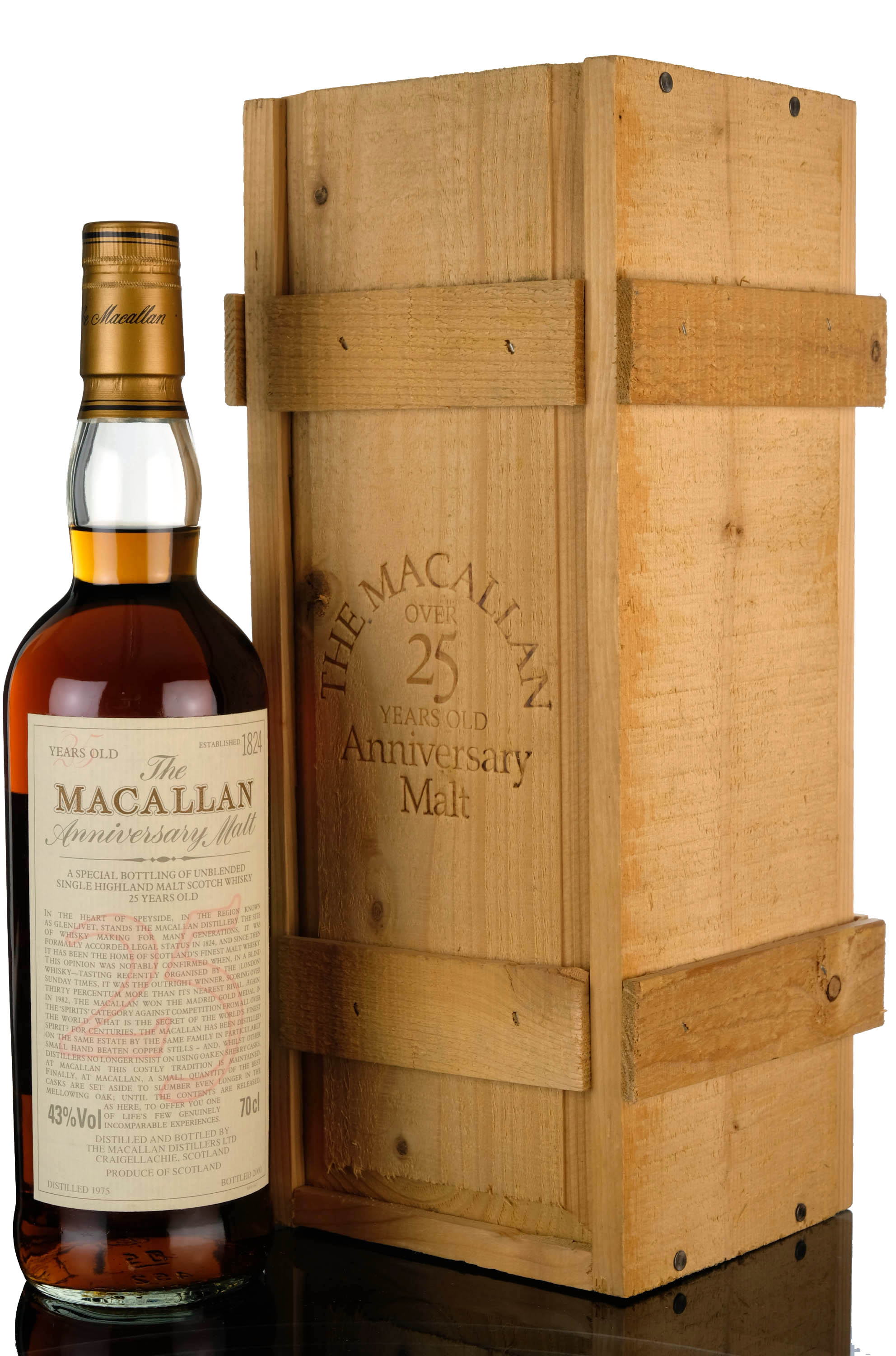 Macallan 1975-2000 - 25 Year Old Anniversary Malt