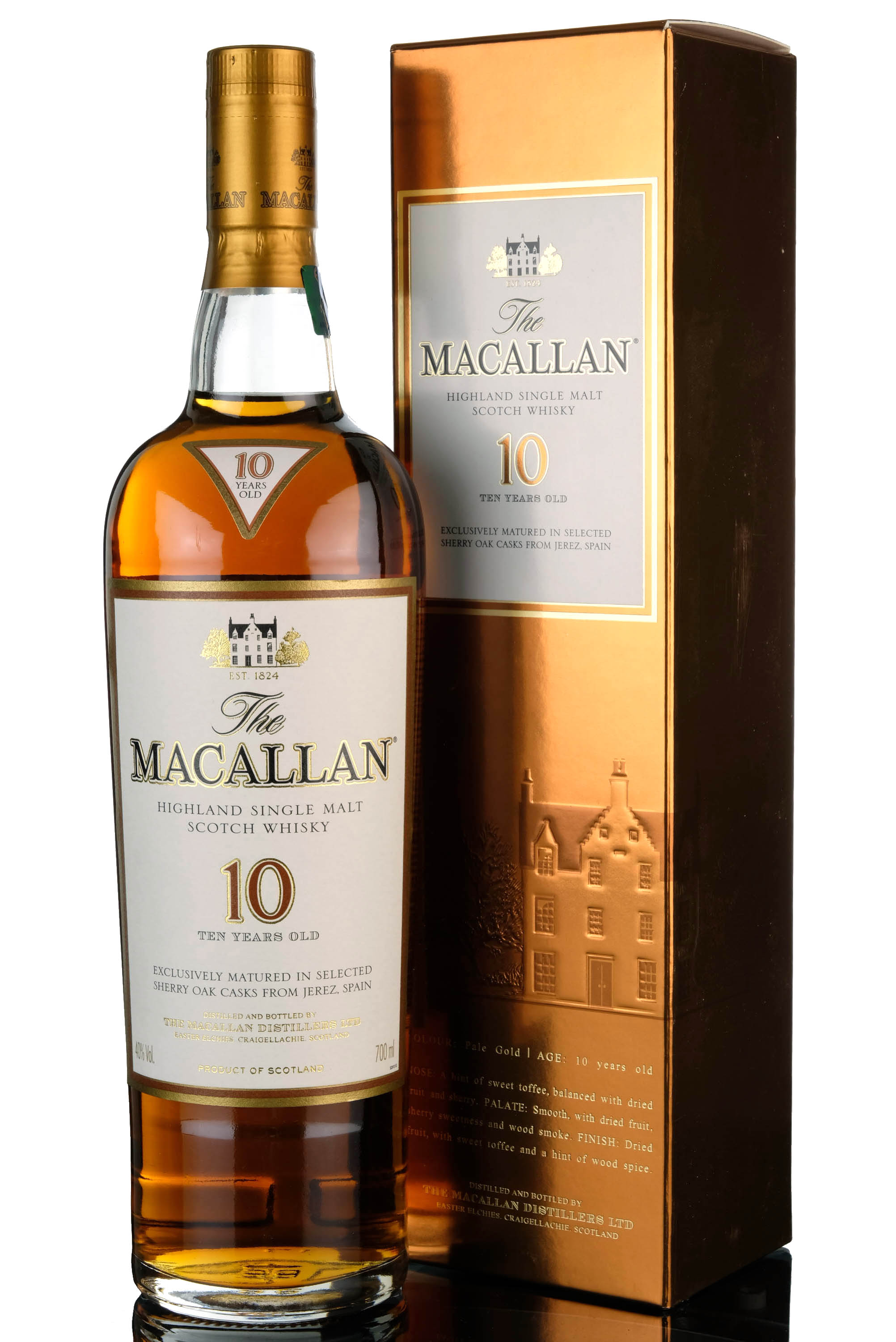 Macallan 10 Year Old - Sherry Casks - Mid 2000s