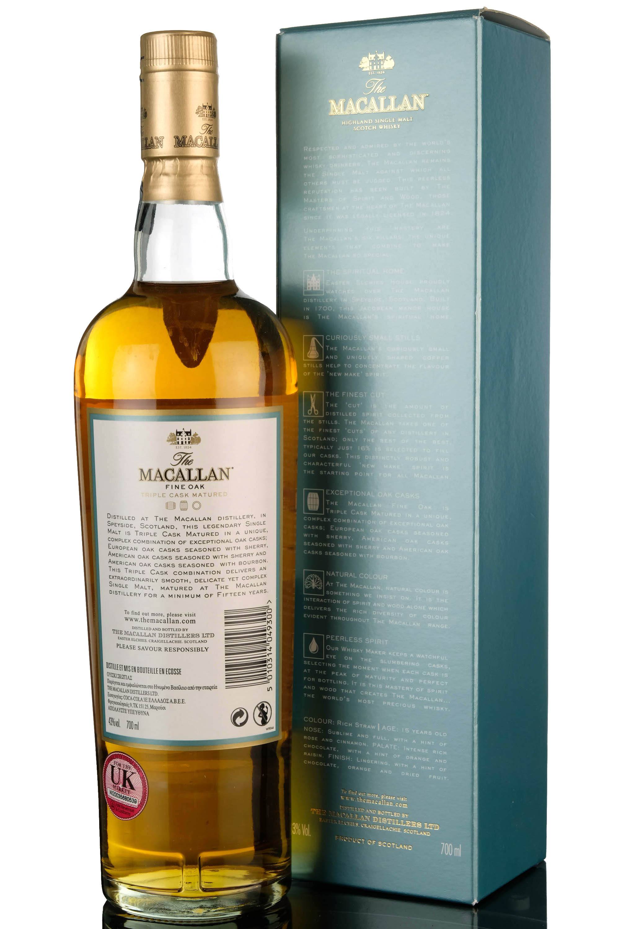 Macallan 15 Year Old - Fine Oak