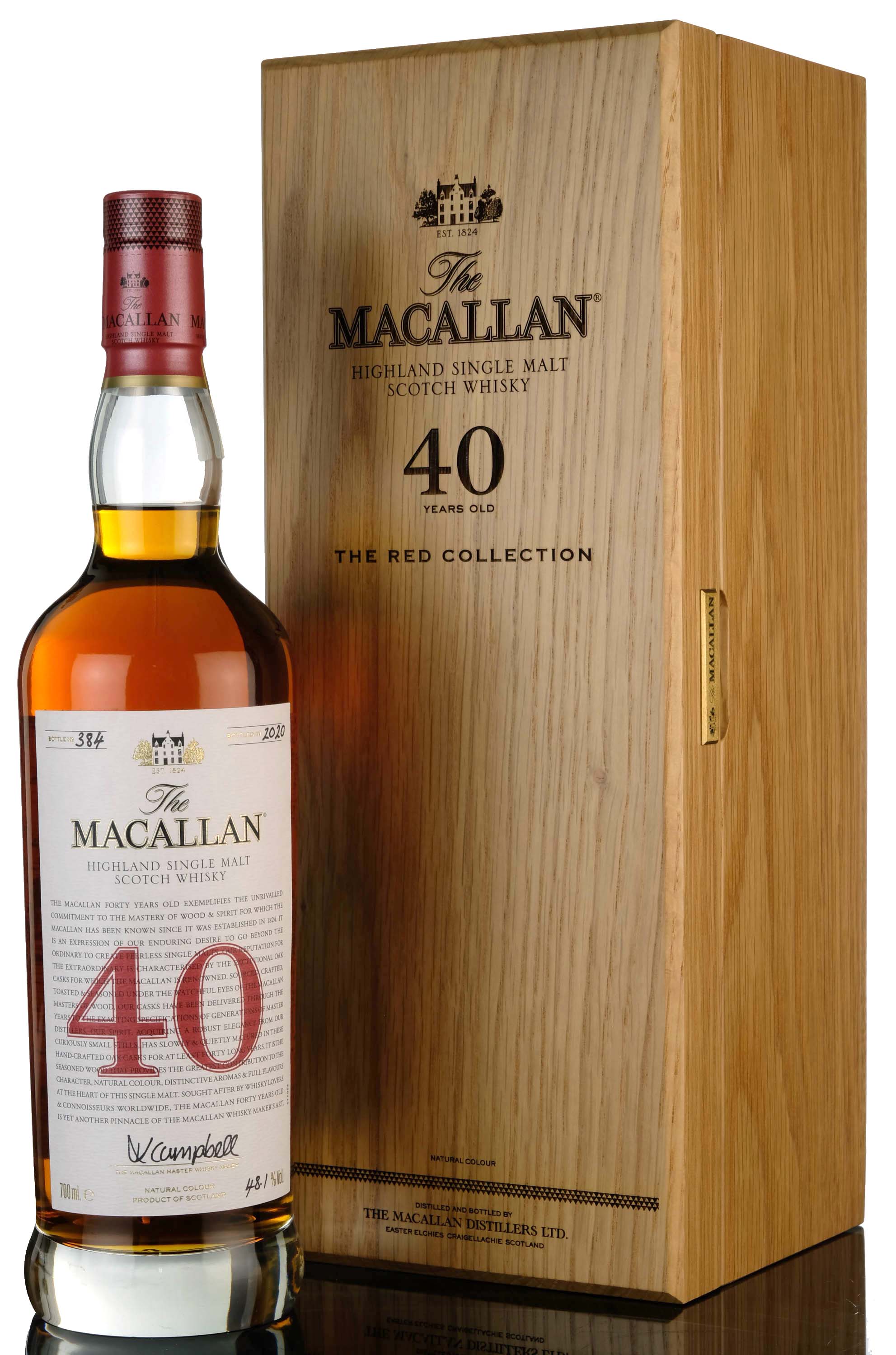 Macallan 40 Year Old - Red Collection