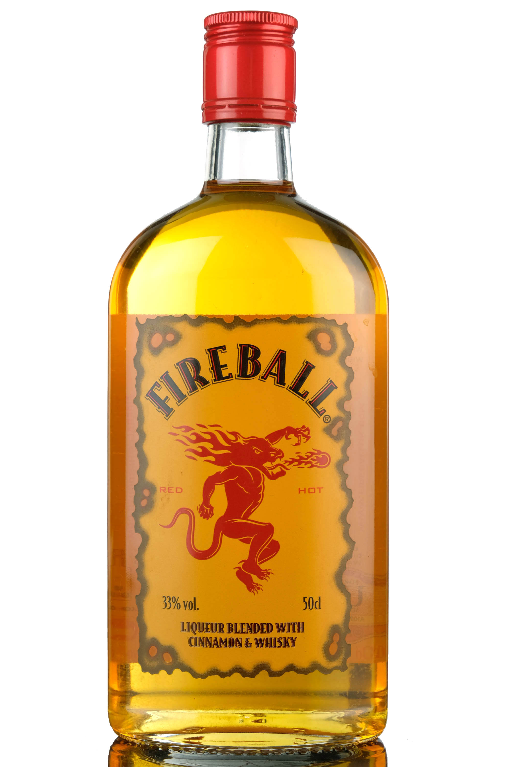 Fireball Cinnamon Whisky Liqueur - 50cl