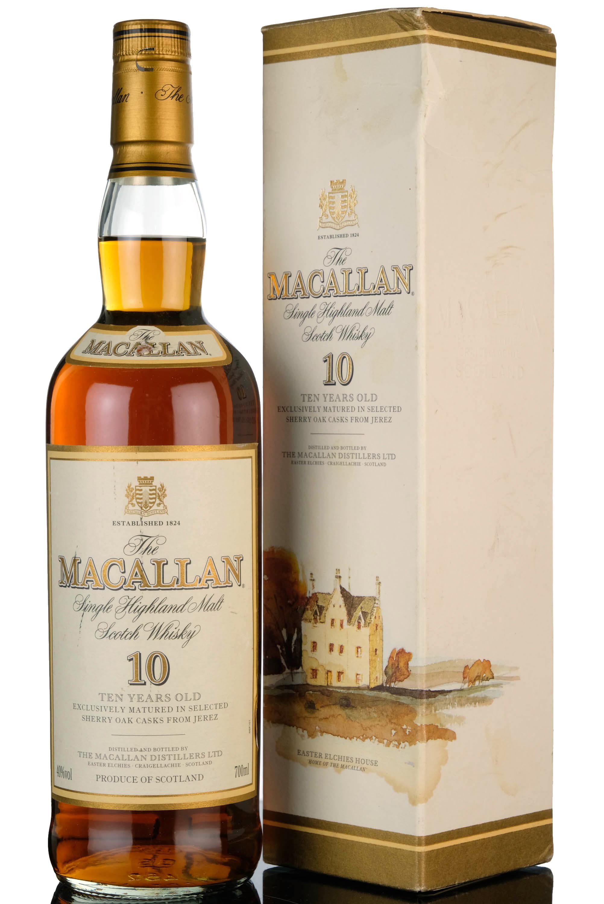 Macallan 10 Year Old - Sherry Casks - Early 2000s