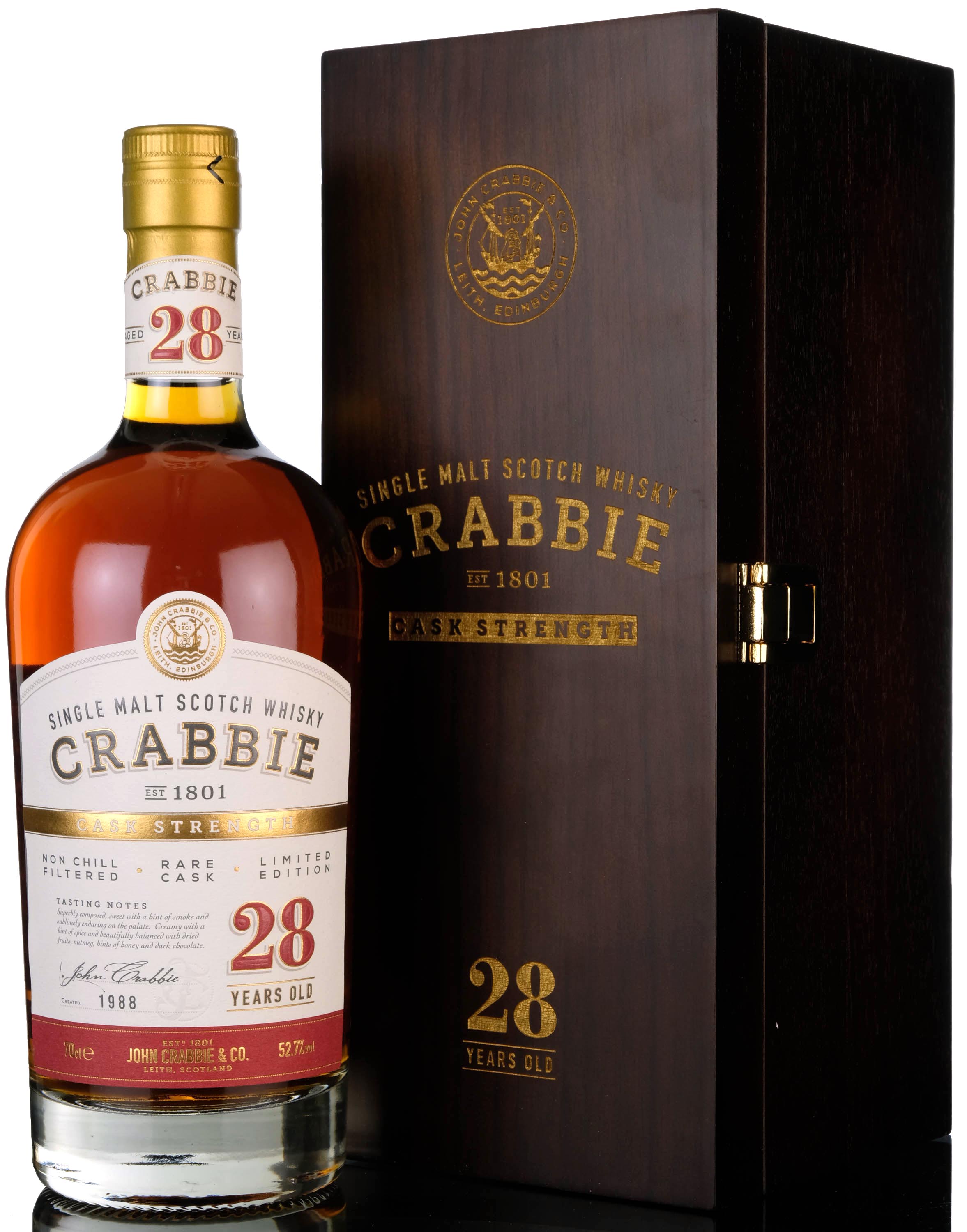 Crabbie 1988-2016 - 28 Year Old - Single Cask