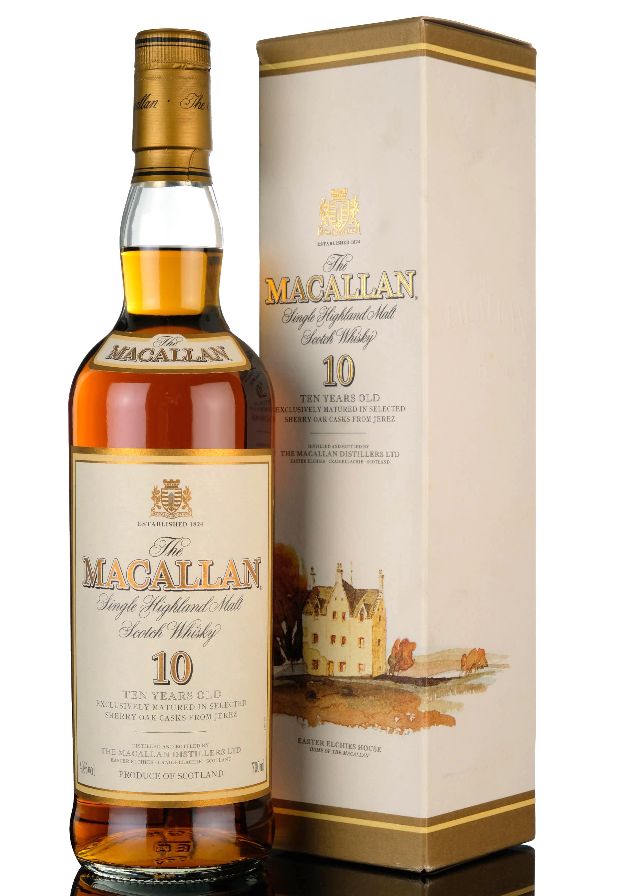 Macallan 10 Year Old - Sherry Casks - Early 2000s