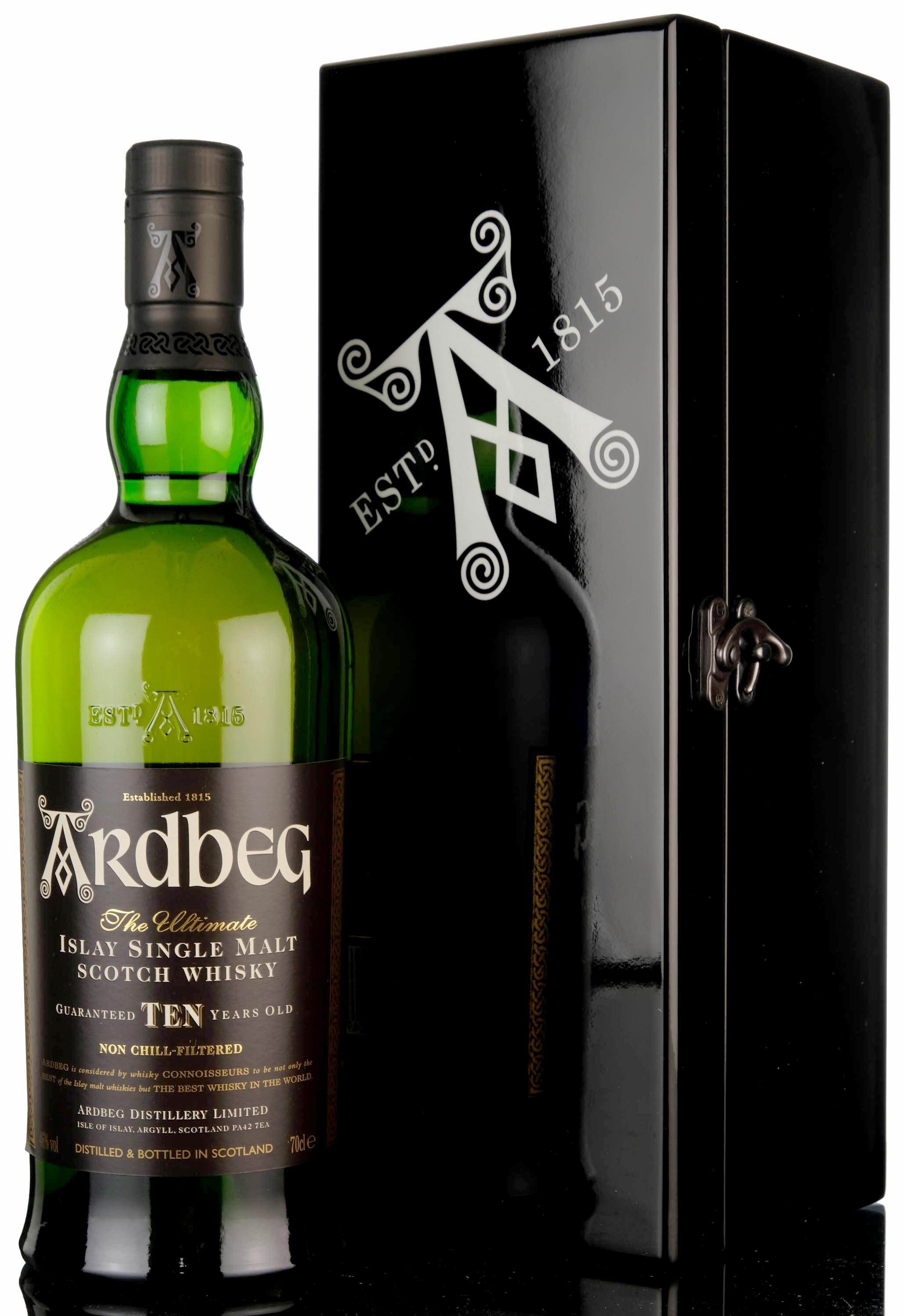 Ardbeg 10 Year Old - Lacquer Box