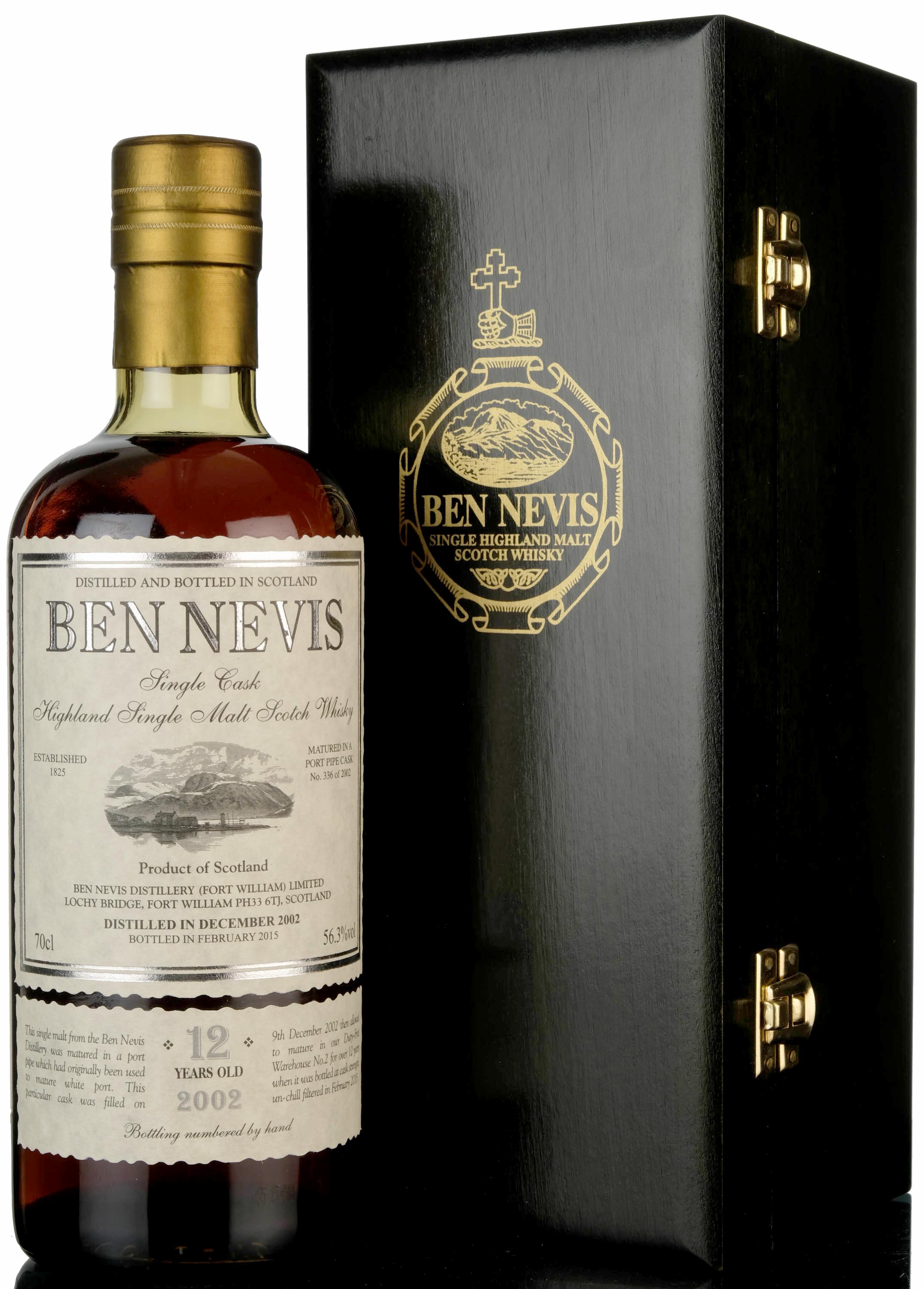 Ben Nevis 2002-2015 - Single Cask 336 - Port Pipe Cask