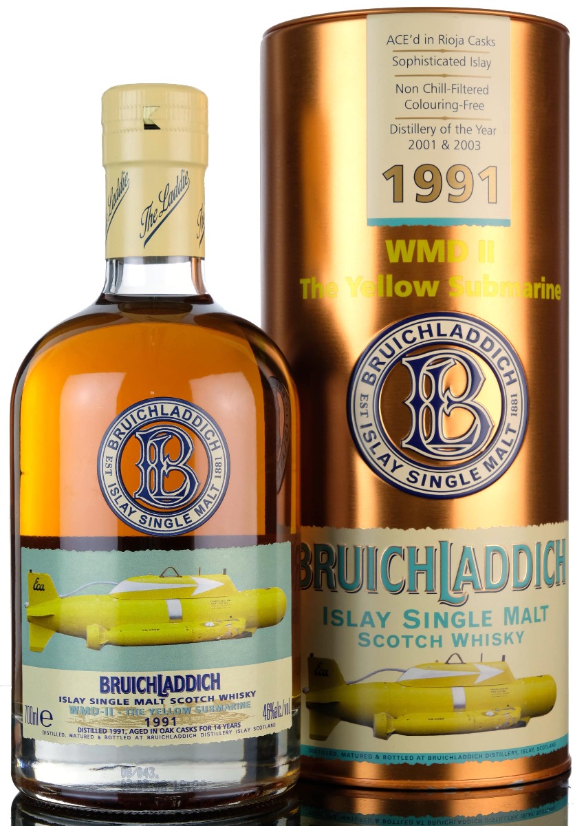 Bruichladdich 1991 - Yellow Submarine - WMD 2