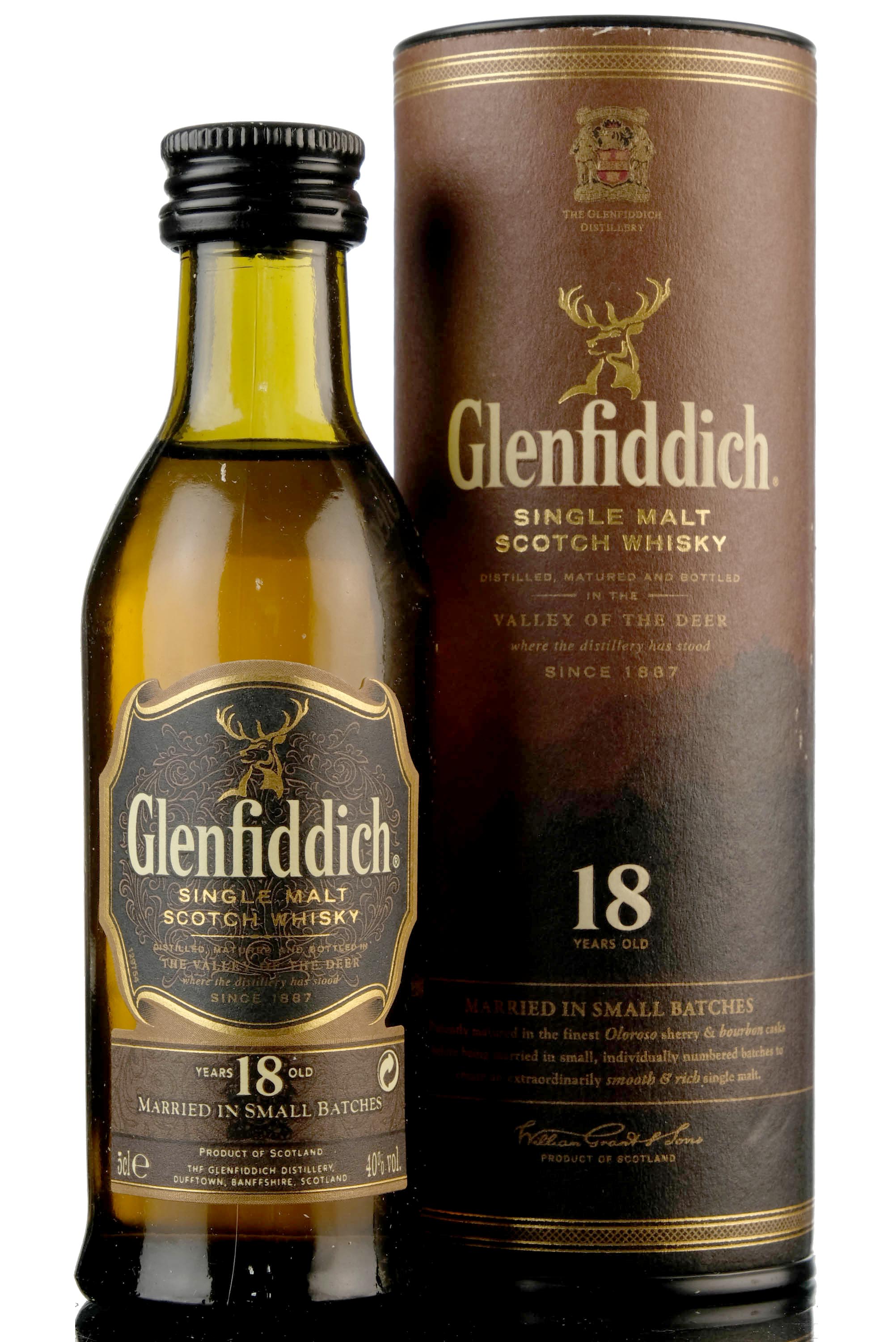 Glenfiddich 18 Year Old Miniature