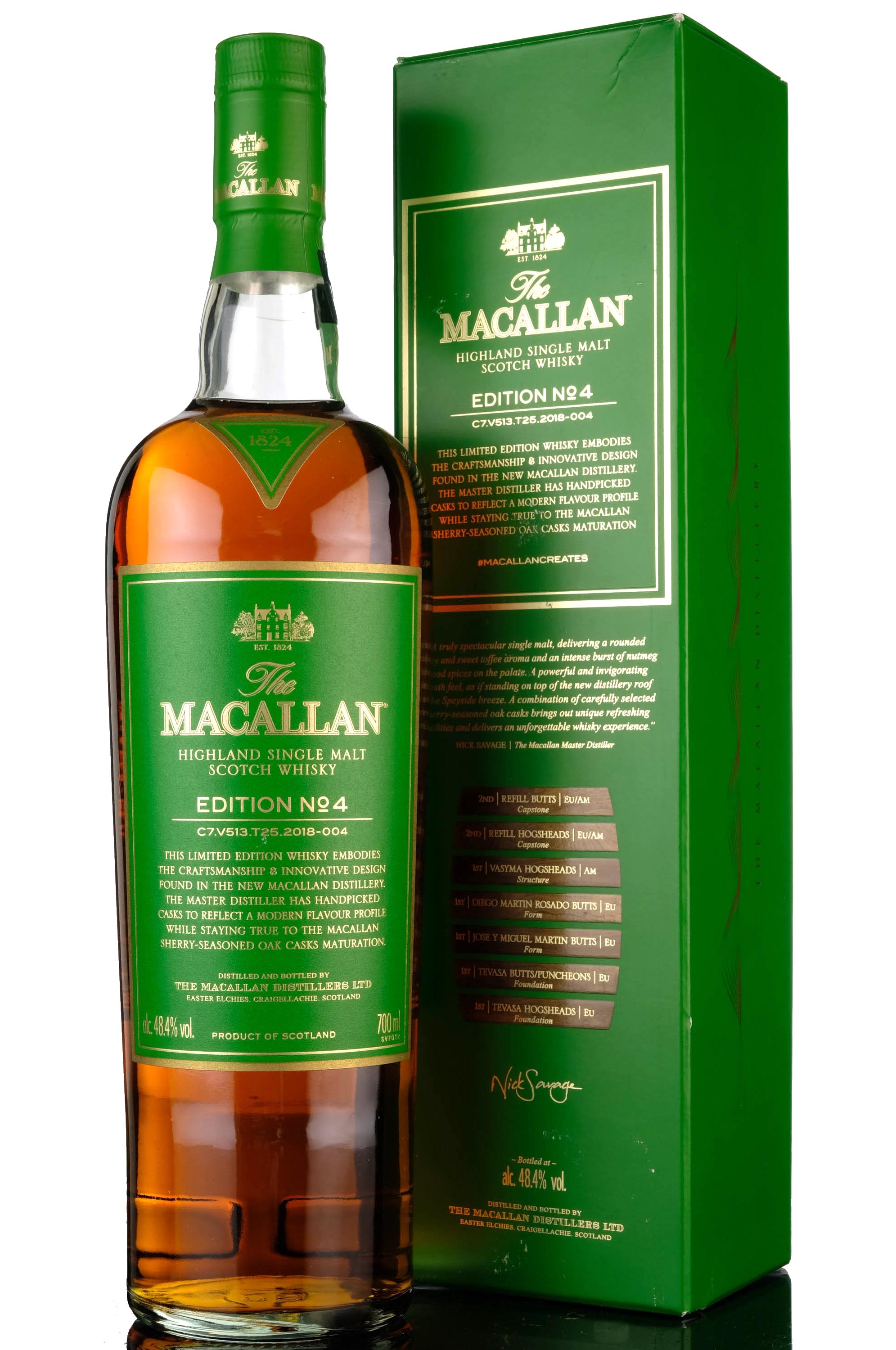 Macallan Edition No4 - Limited Edition 2018