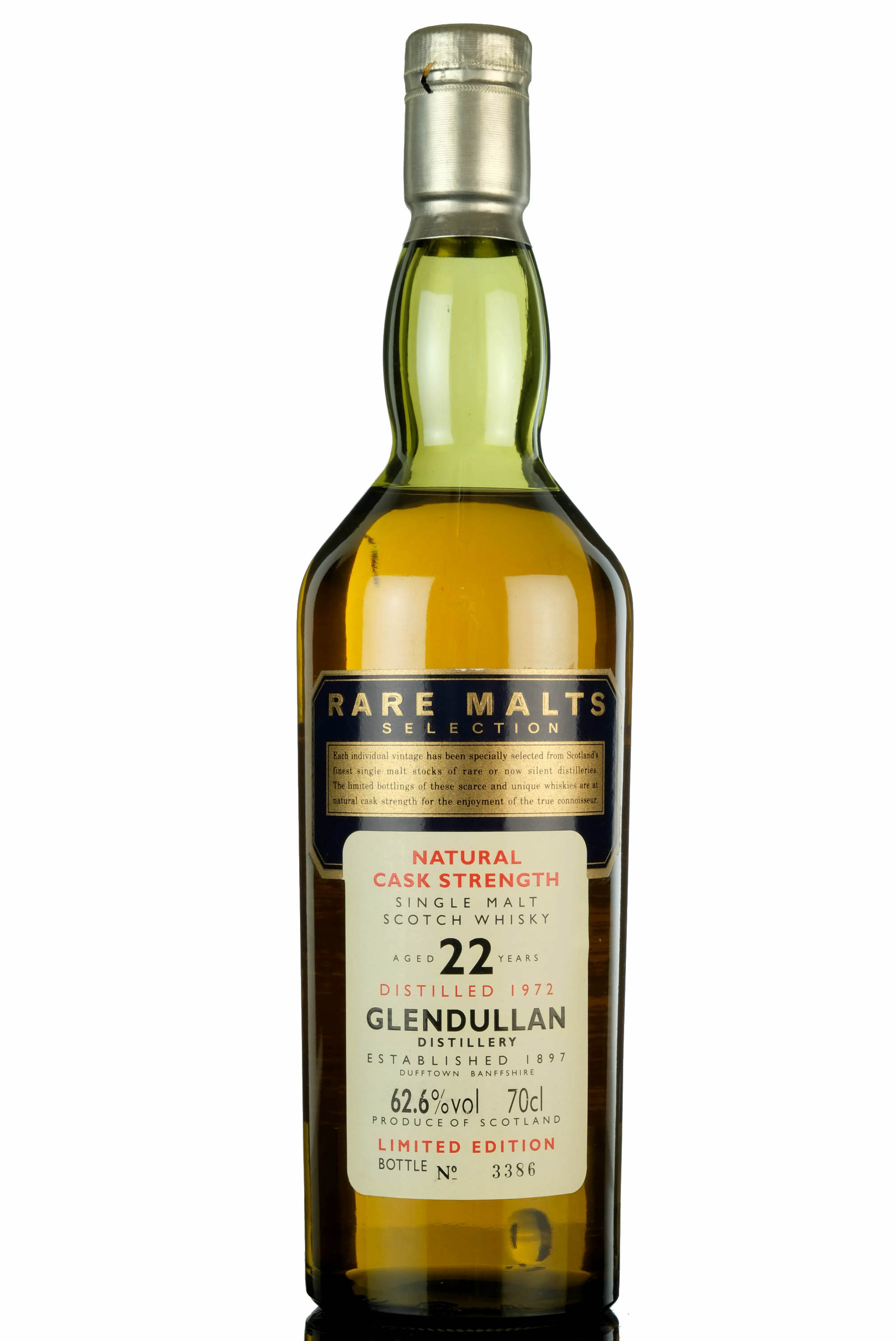 Glendullan 1972 - 22 Year Old - Rare Malts 62.6%