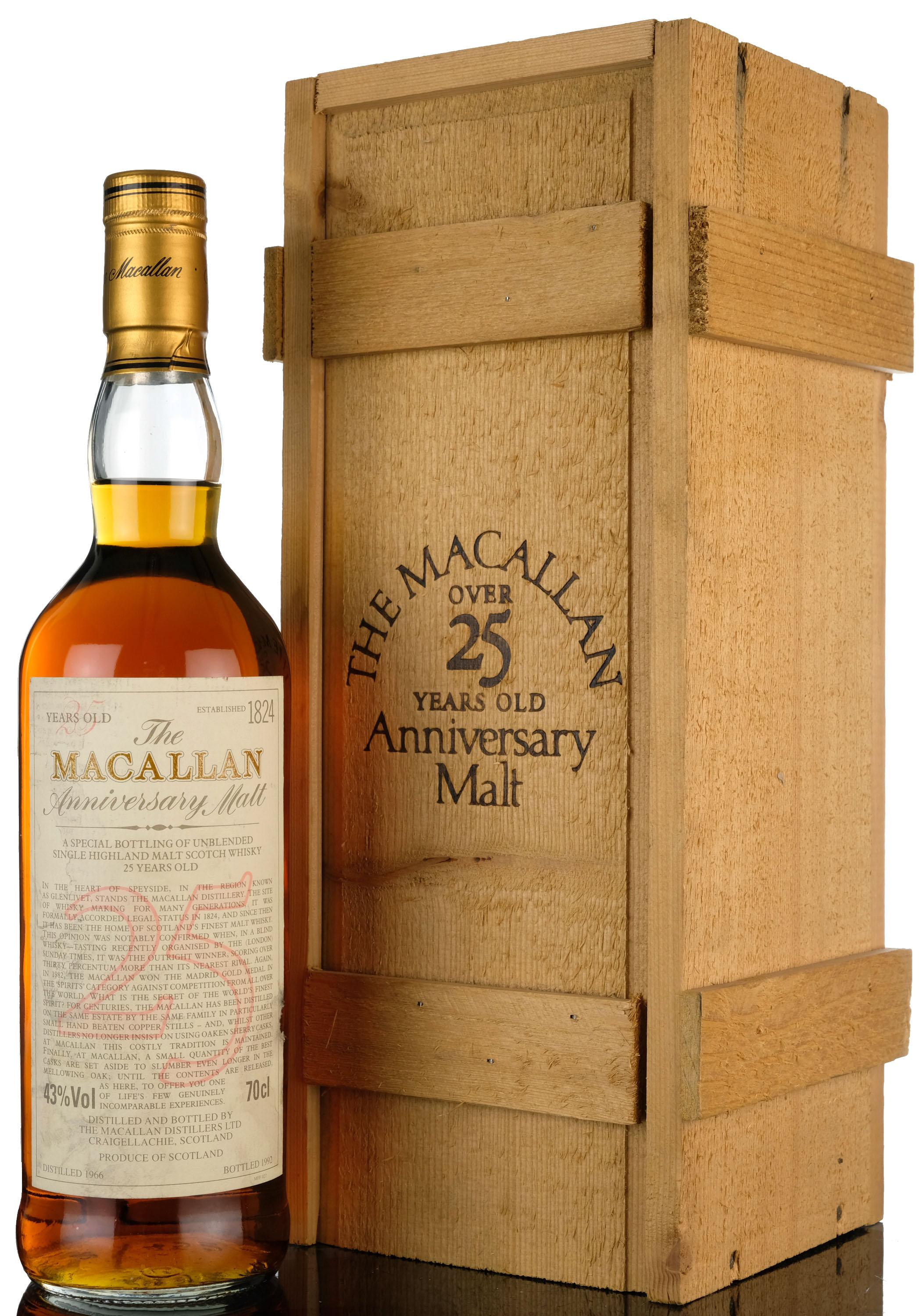 Macallan 1966-1992 - 25 Year Old - Anniversary Malt