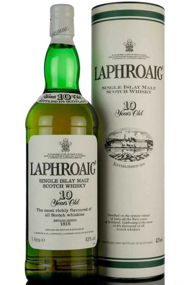 Laphroaig 10 Year Old - Circa 2000 - 1 Litre