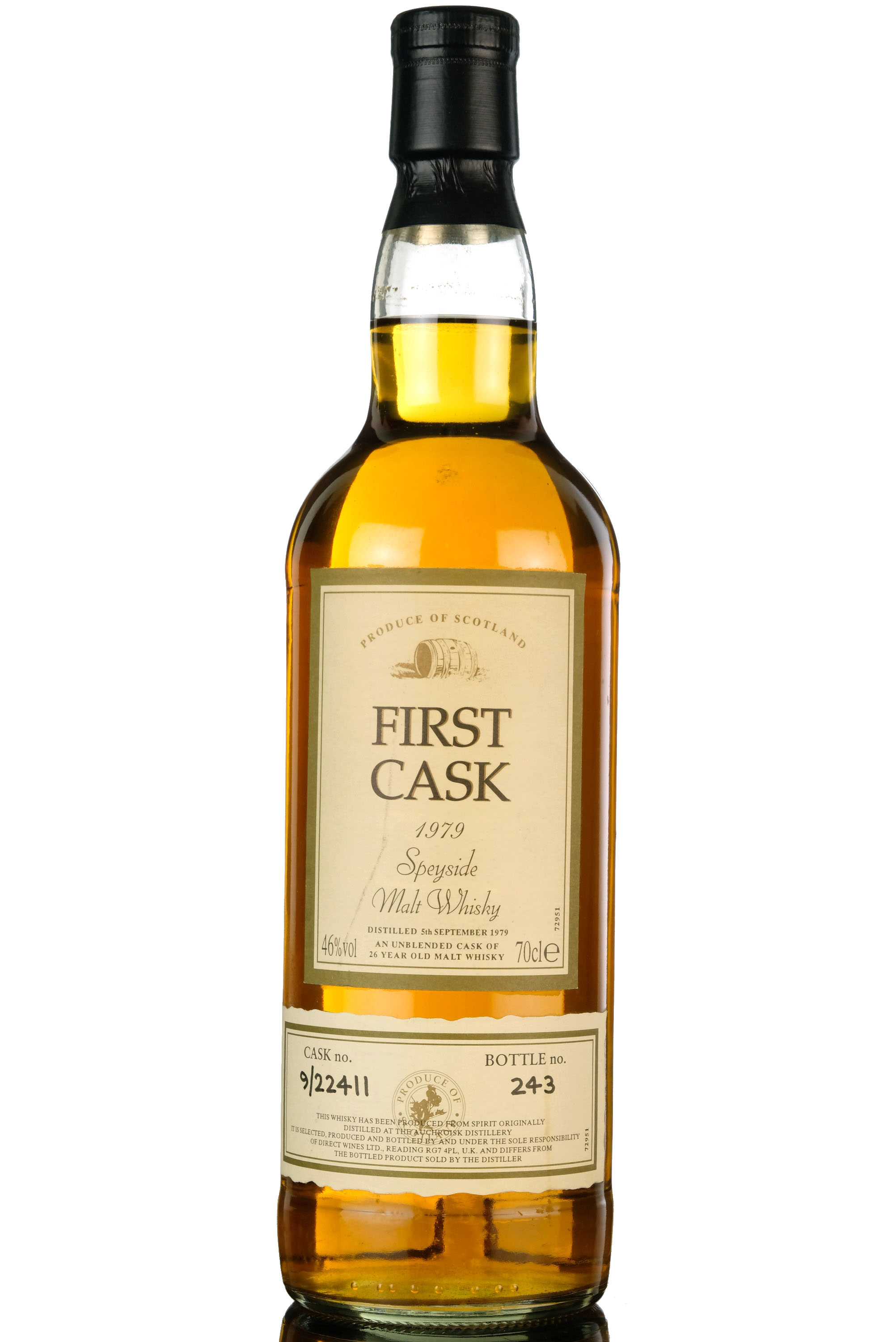 Auchroisk 1979 - 26 Year Old - First Cask - Single Cask 9/22411
