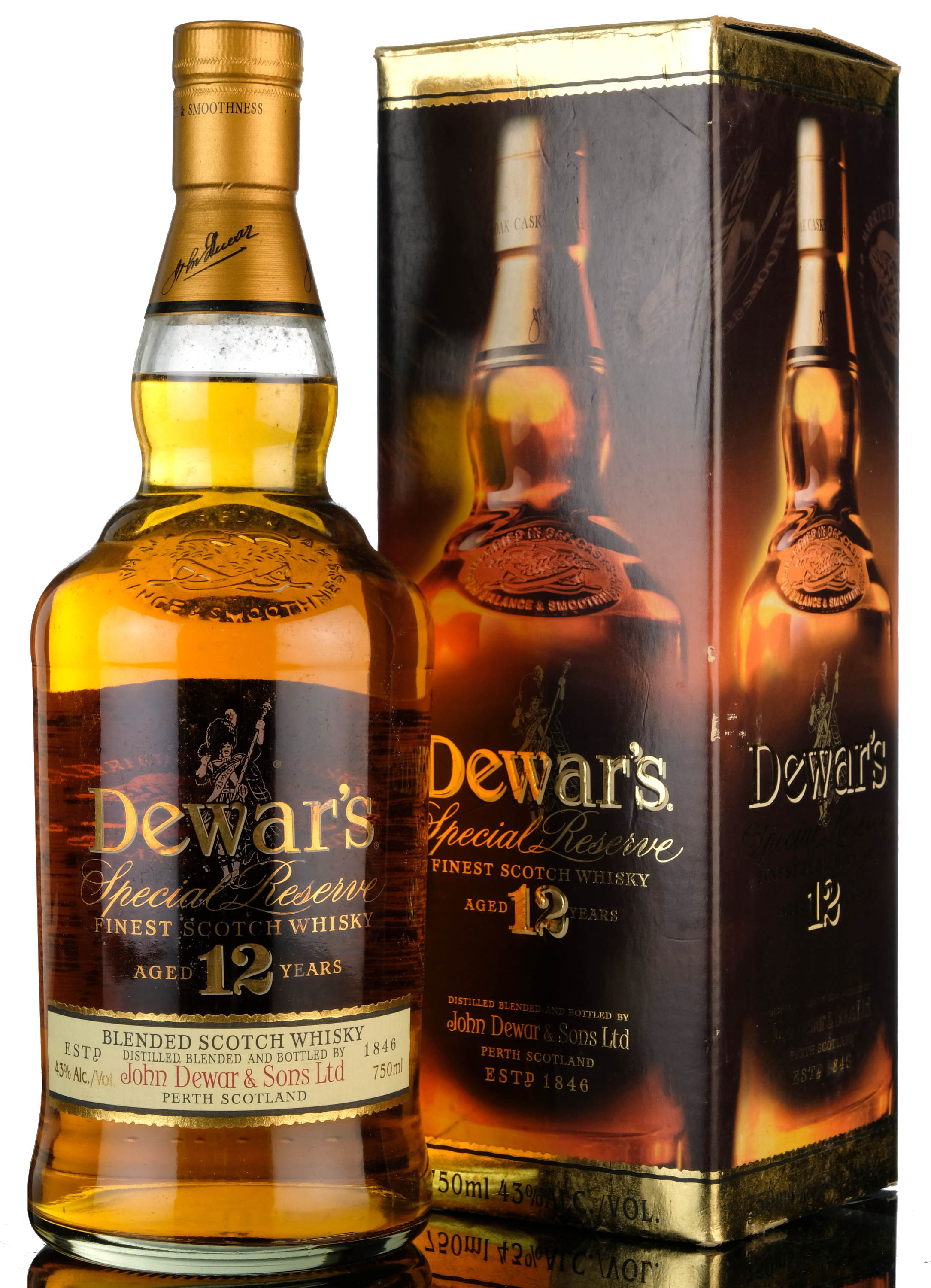 Dewars 12 Year Old - Special Reserve - 1990s